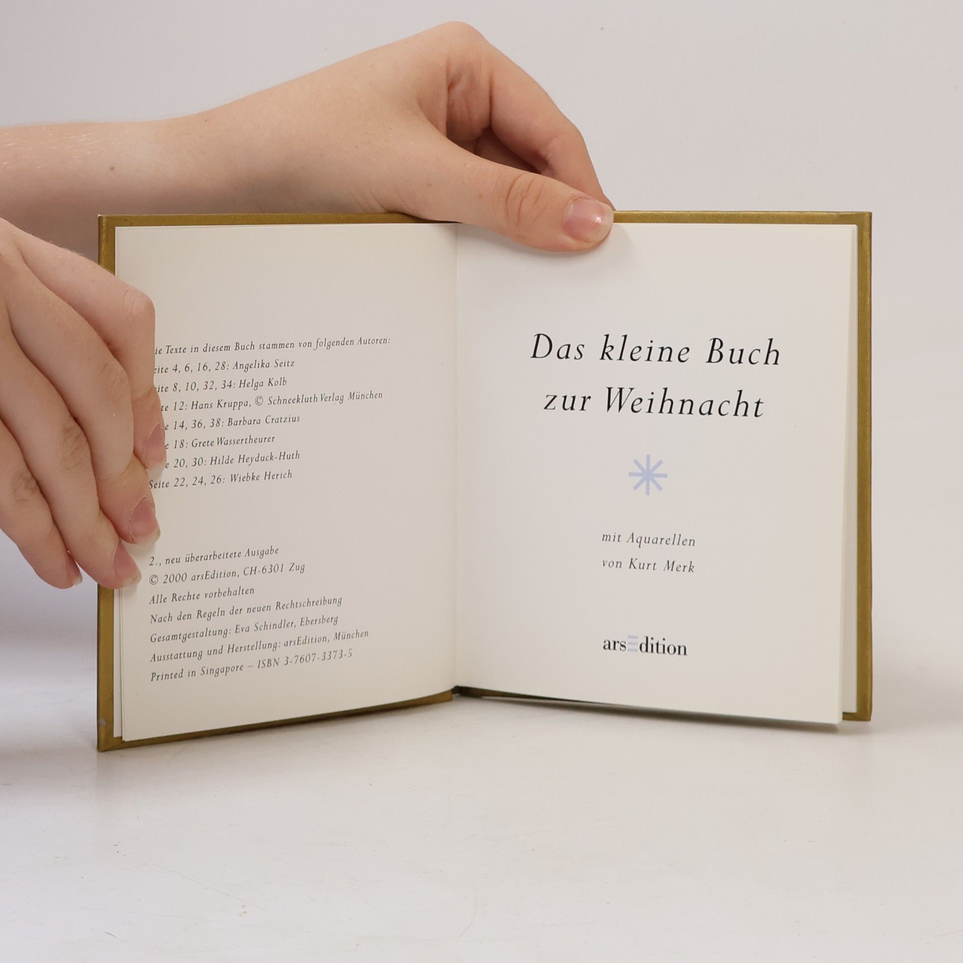 Das kleine Buch zur Weihnacht