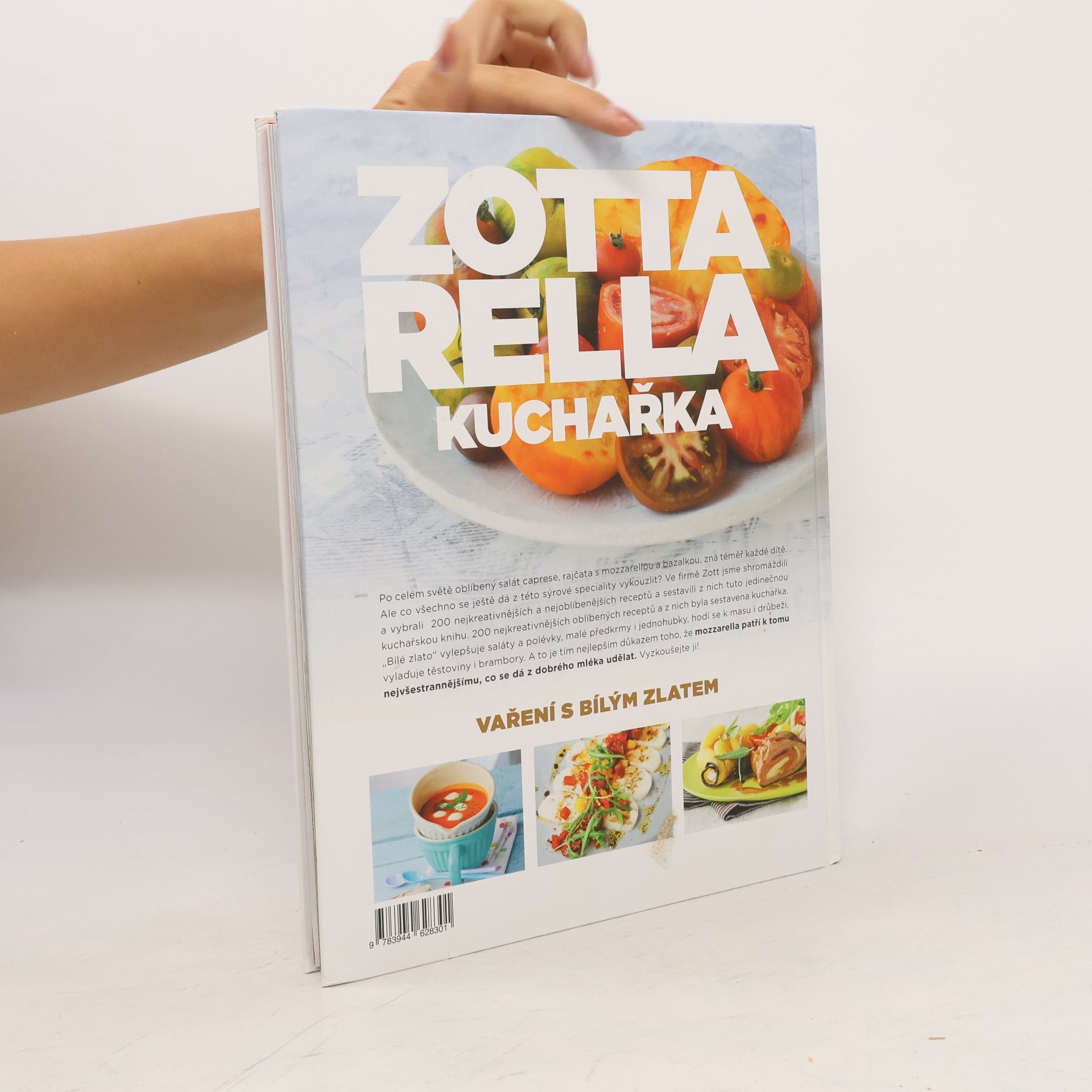 Kolektív autorov Mozzarella. Kuchařka. Vaření s bílým zlatem