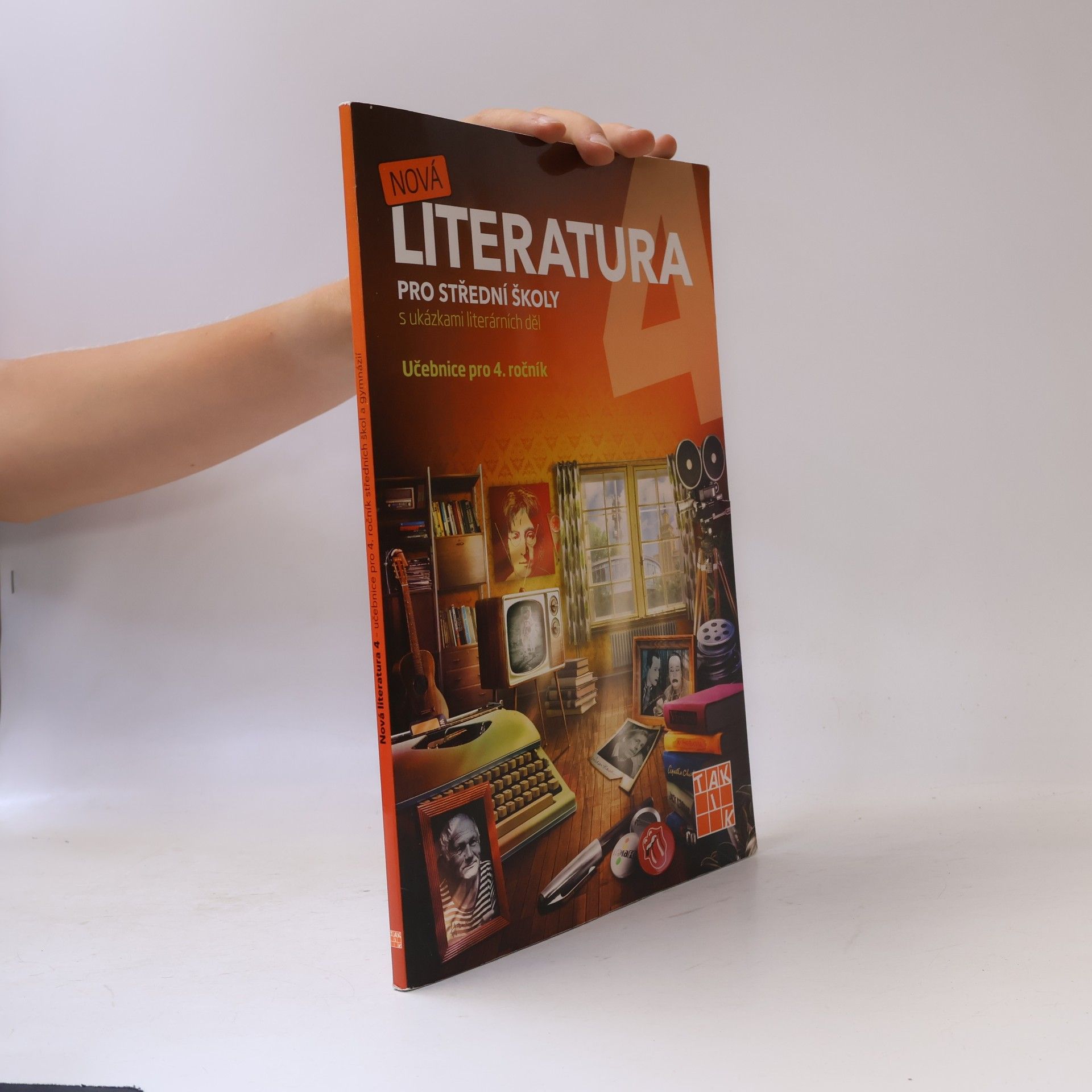 Kolektiv autorů Nová literatura pro střední školy s ukázkami literálních děl. Učebnice pro 4.ročník