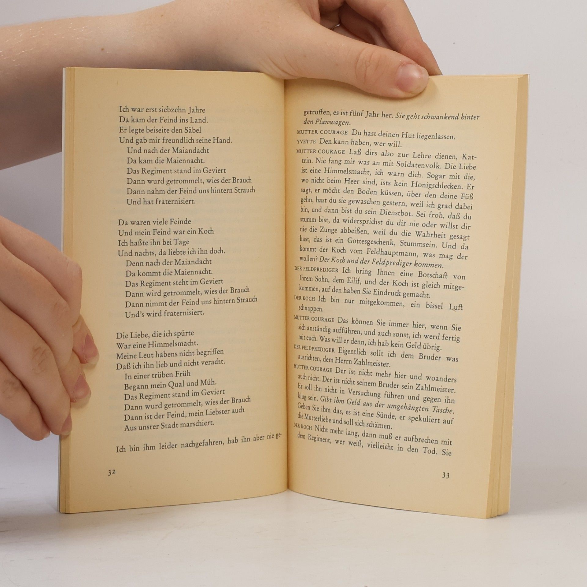 Bertolt Brecht Mutter Courage und ihre Kinder