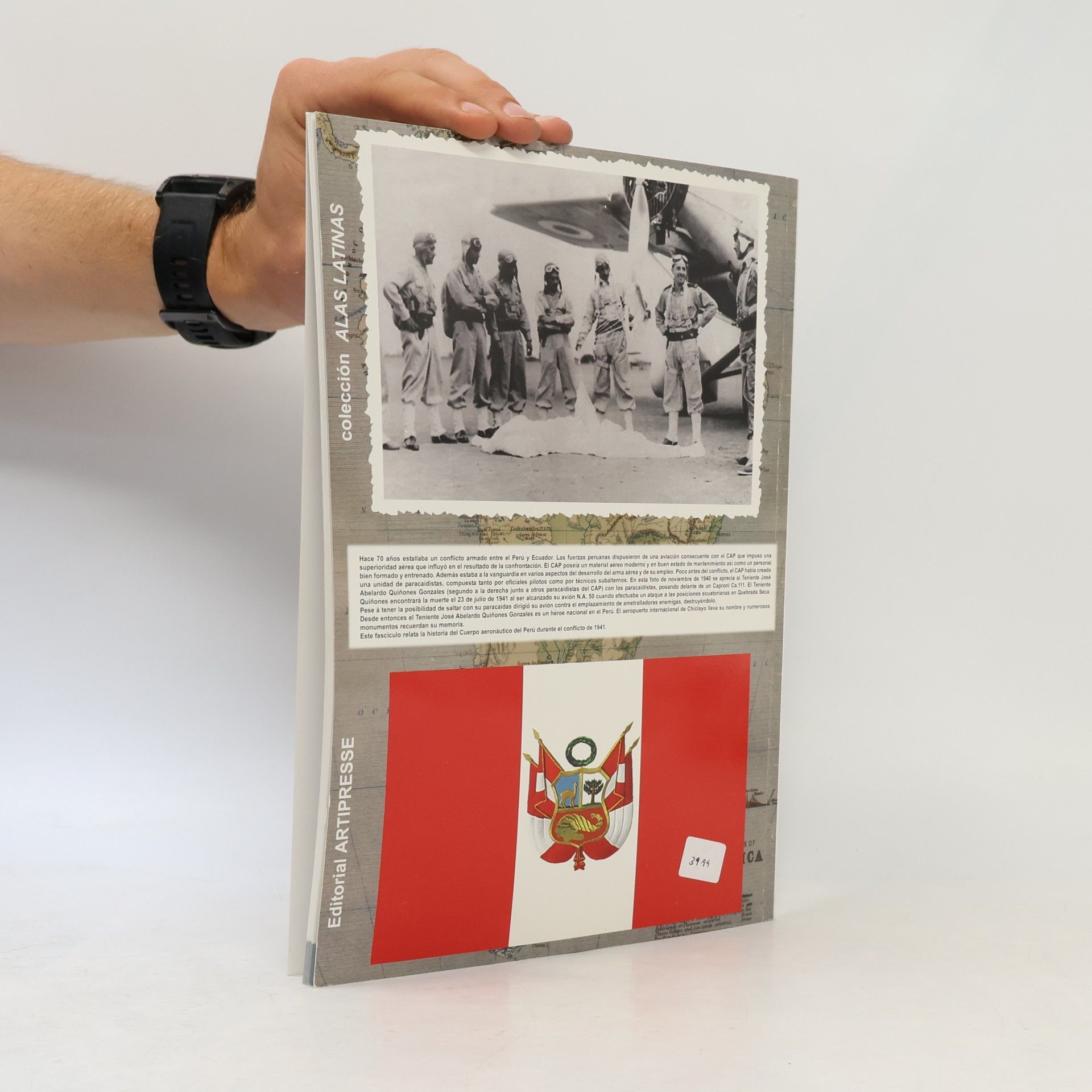Amaru Tincopa Gallegos Las Operaciones del Cuerpo Aeronáutico del Perú Durante el Conflicto de 1941