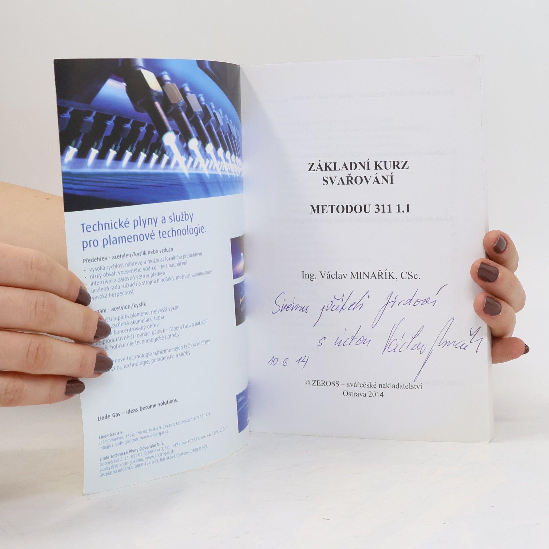 Various authors Základní kurz svařování metodou 311