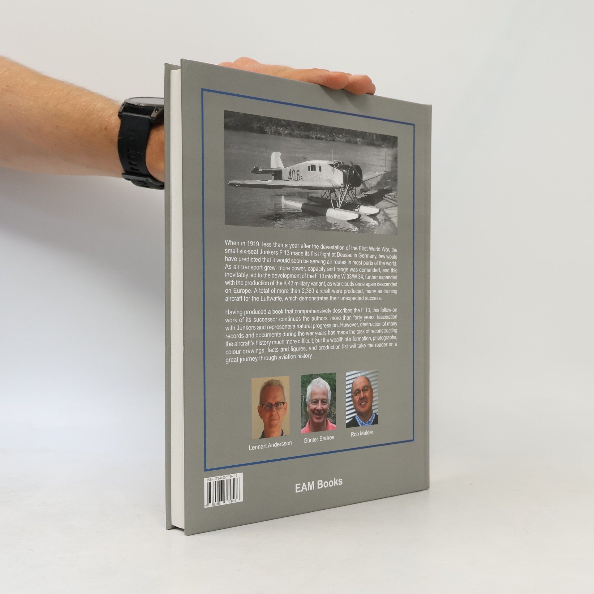 Lennart Andersson Junkers W 33, W 34 And K 43
