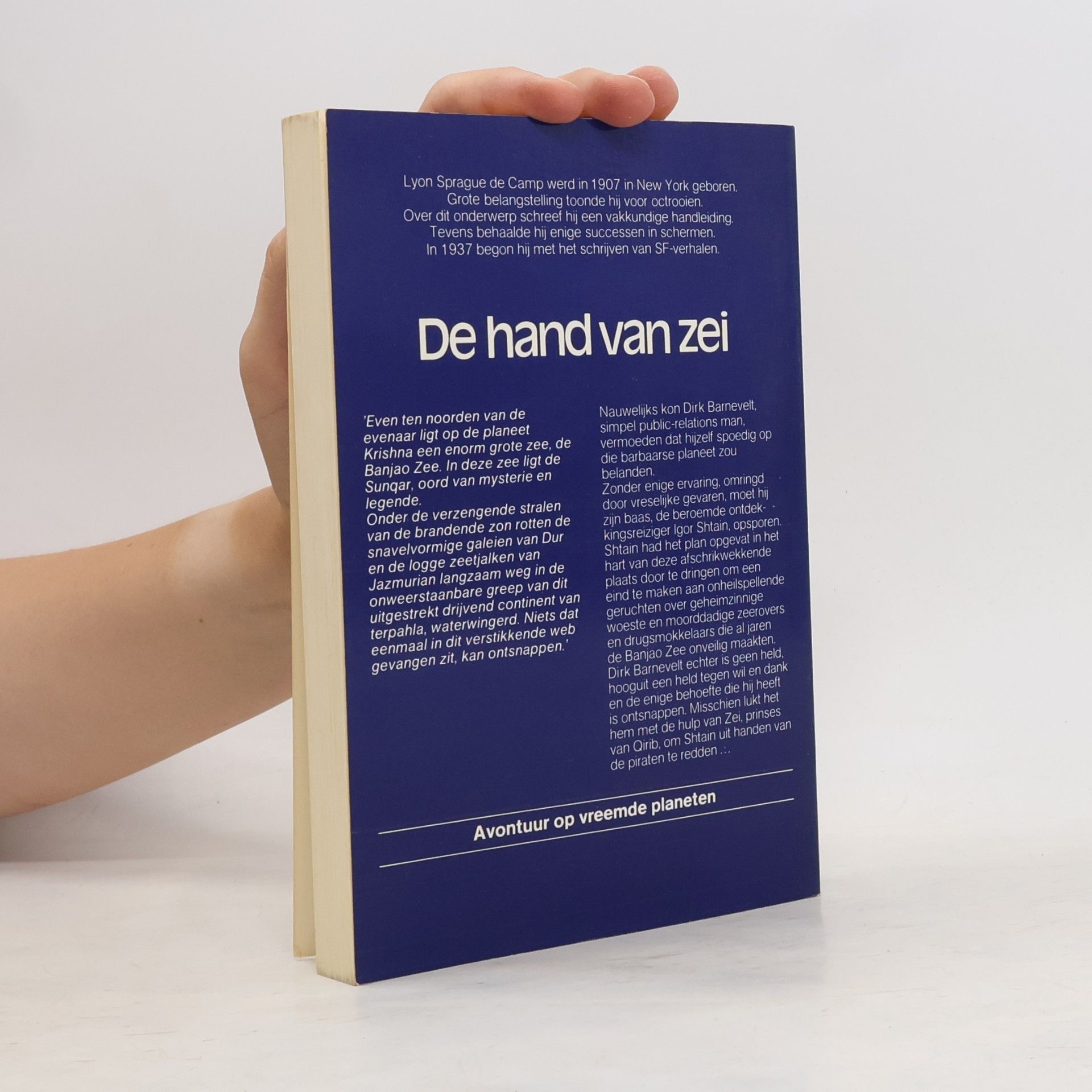 L. Sprangue de Camp De hand van Zei