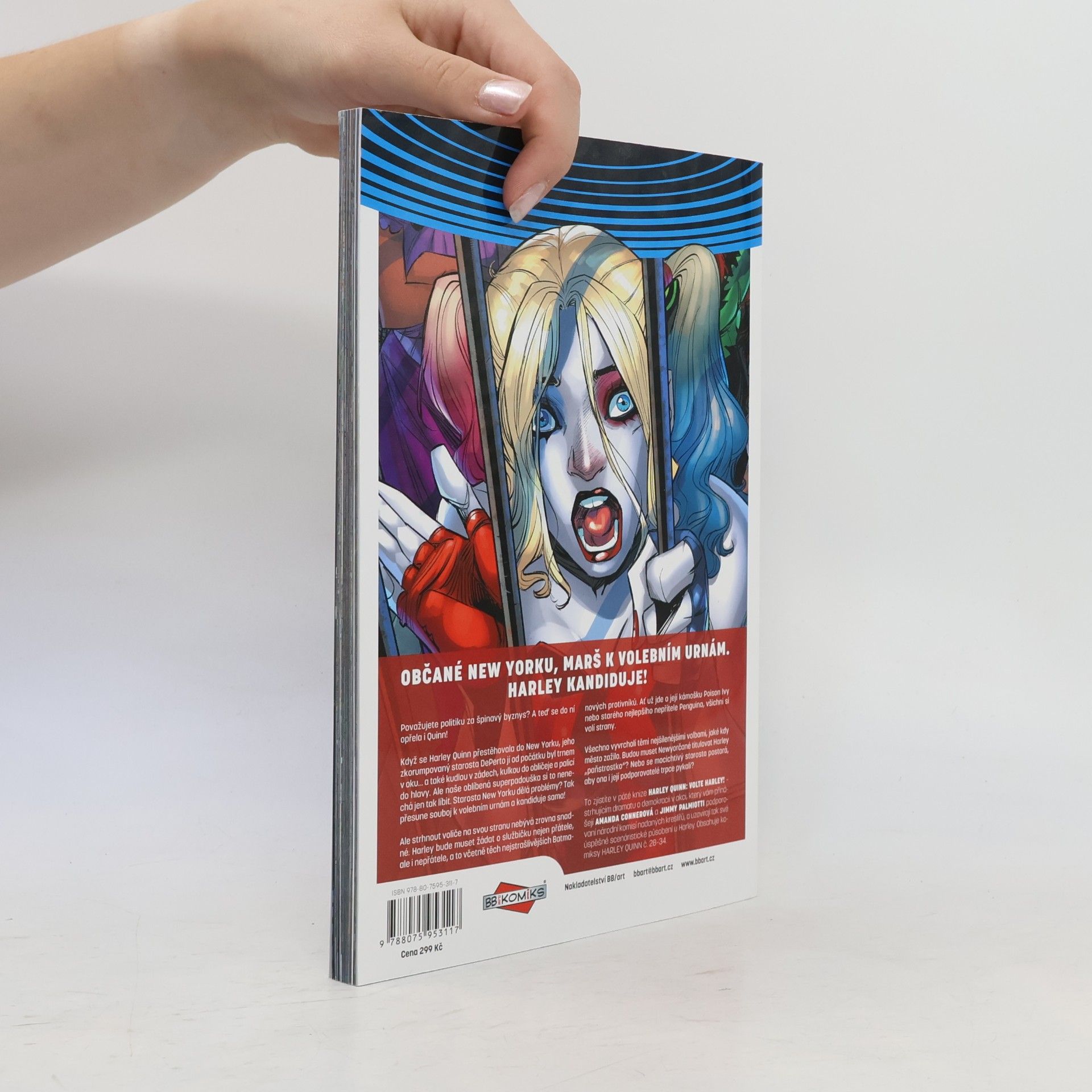 Jimmy Palmiotti Harley Quinn 5: Volte Harley! (black edice)