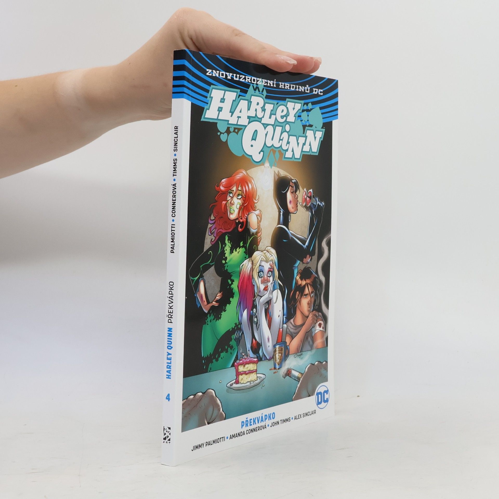 Jimmy Palmiotti Harley Quinn 4: Překvápko (Black edice)