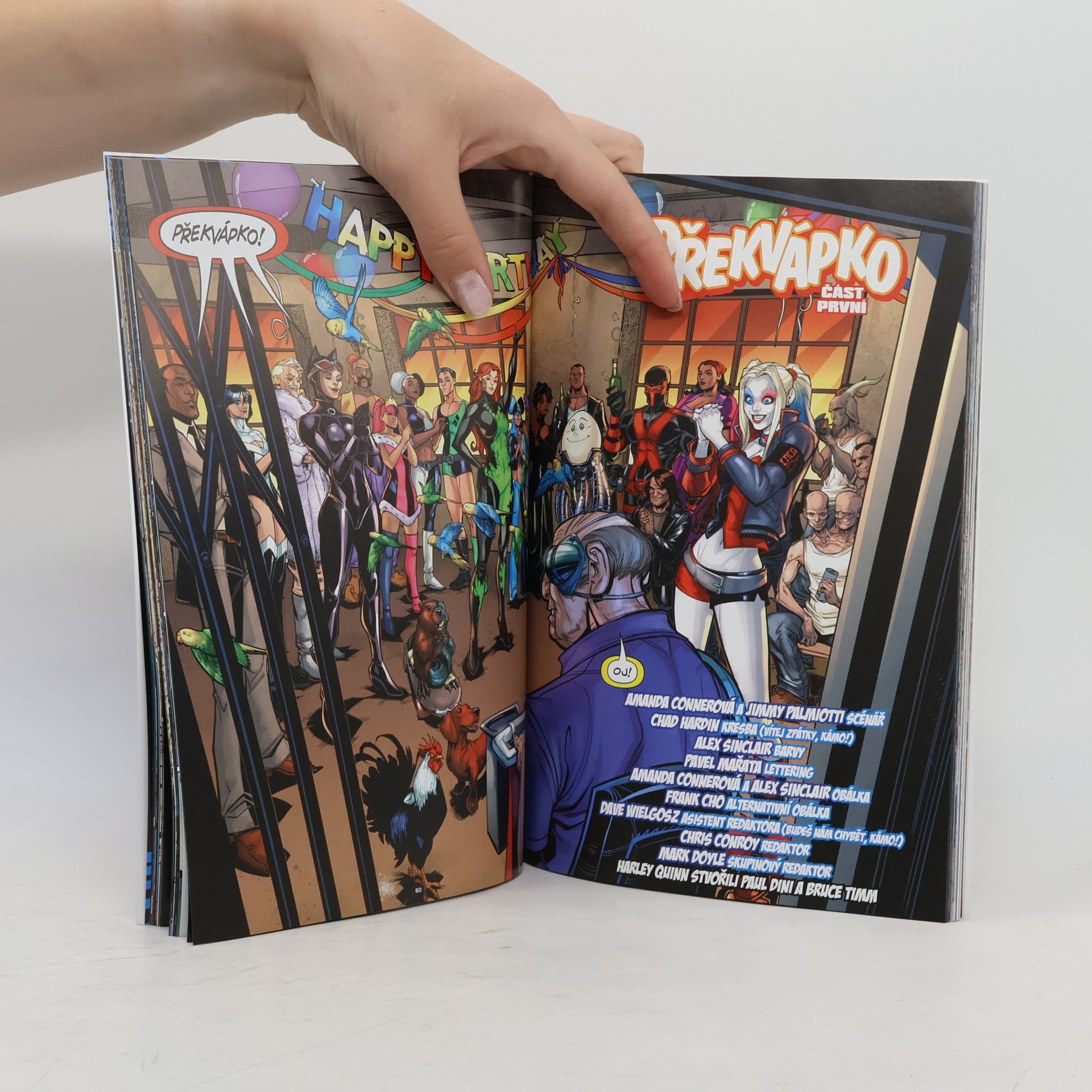 Jimmy Palmiotti Harley Quinn 4: Překvápko (Black edice)