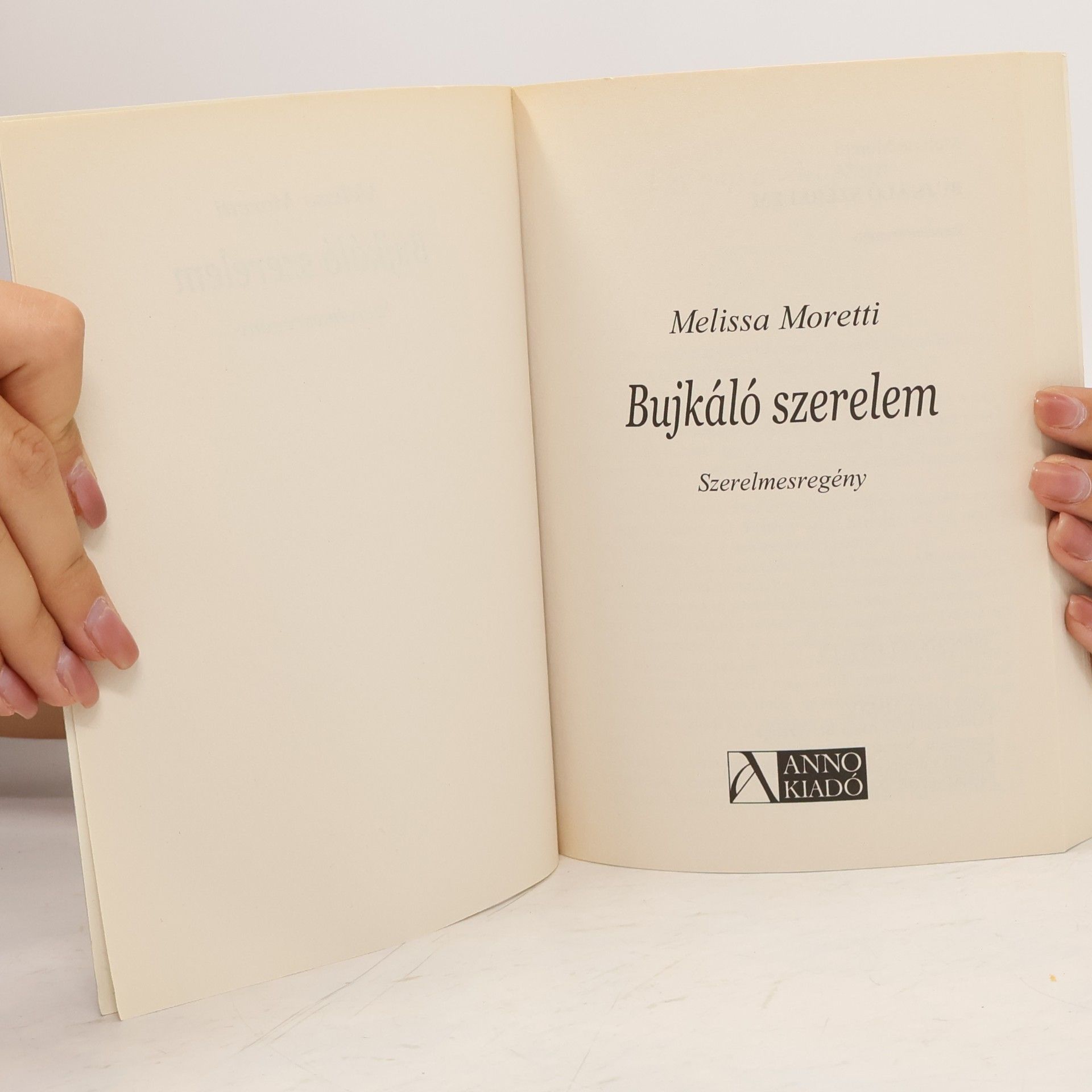 Melissa Moretti Bujkáló szerelem