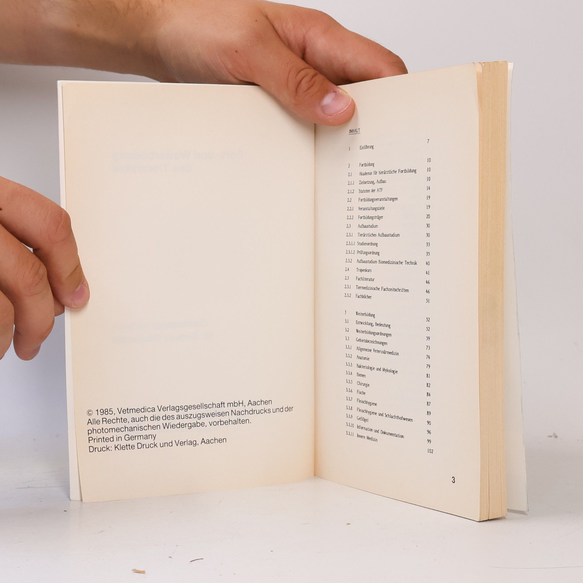 Gerhard Staudacher Berufsbild - Tiermedizin