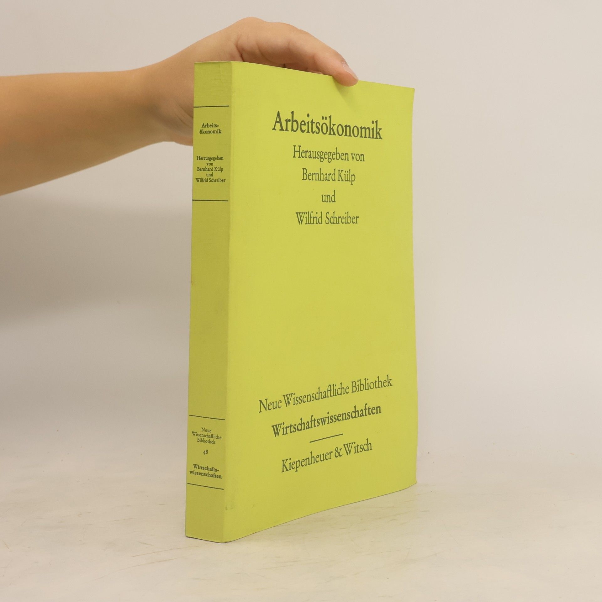 Hans-Gerhard Brinkmann Einführung in die Arbeitsökonomik