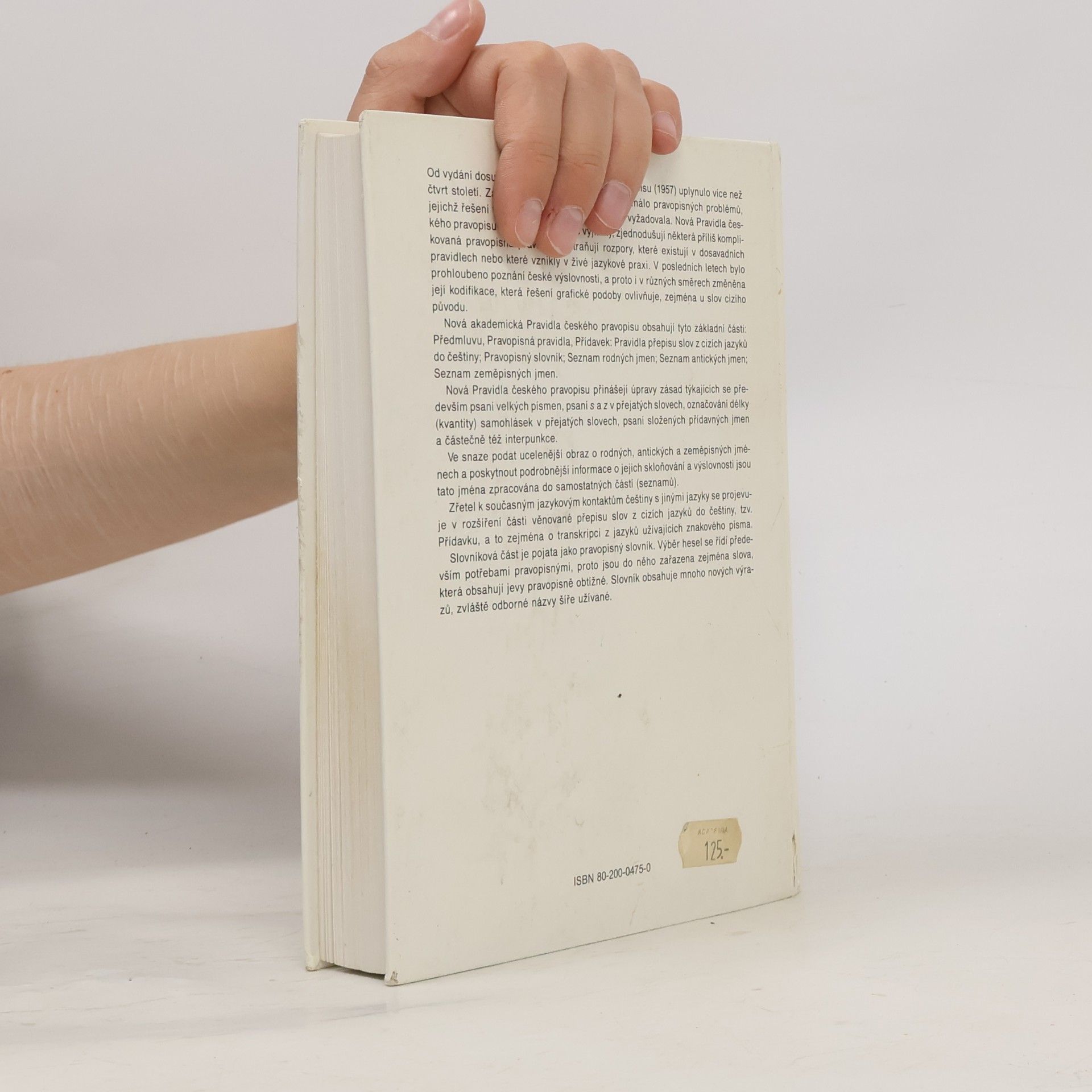 Autores varios Akademická pravidla českého pravopisu