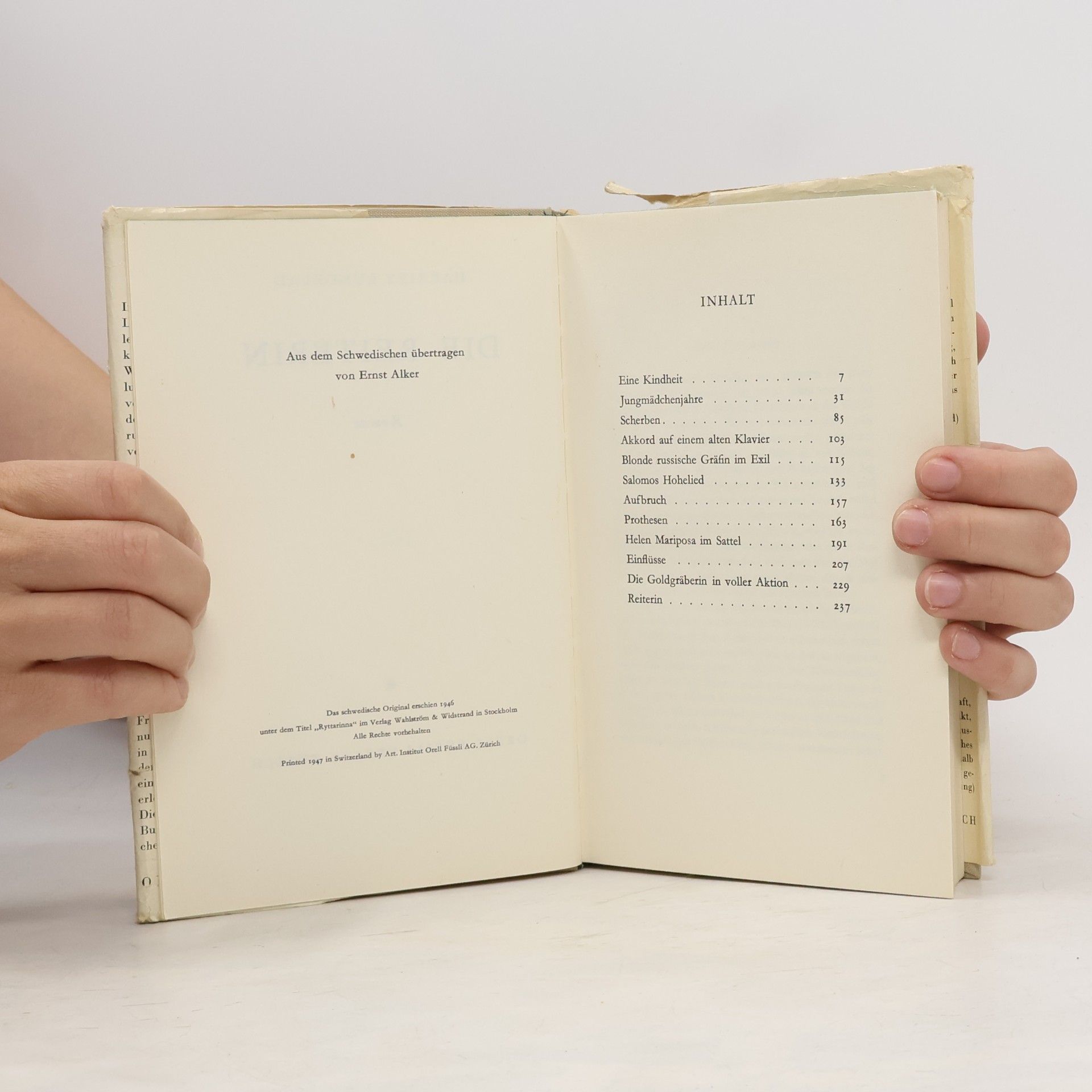 Harriet Lundblad Die reiterin