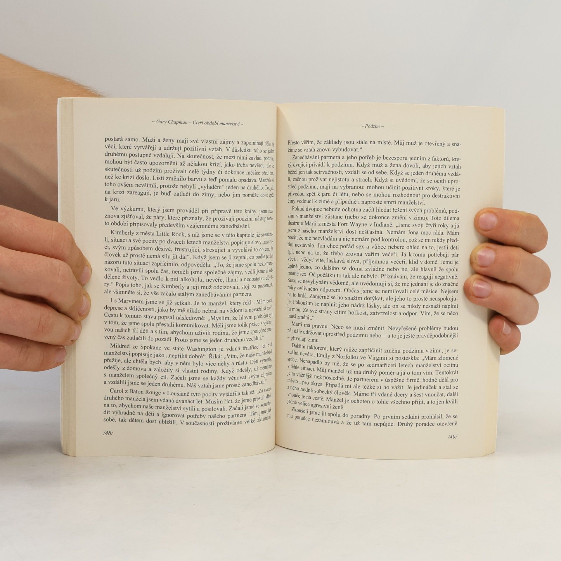 Gary Chapman Čtyři období manželství