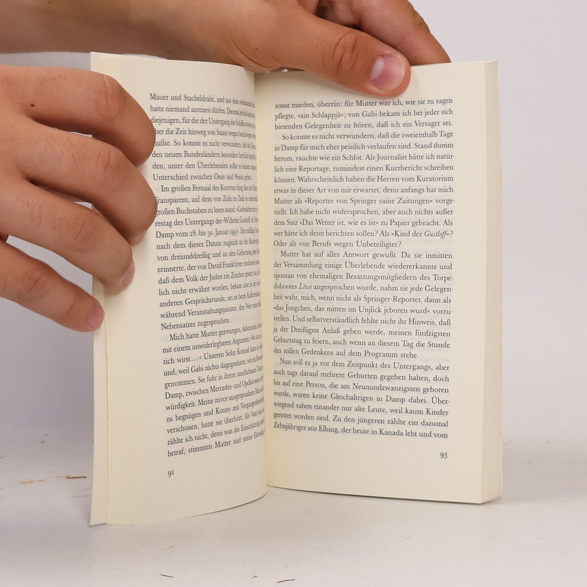 Günter Grass Im Krebsgang : eine Novelle