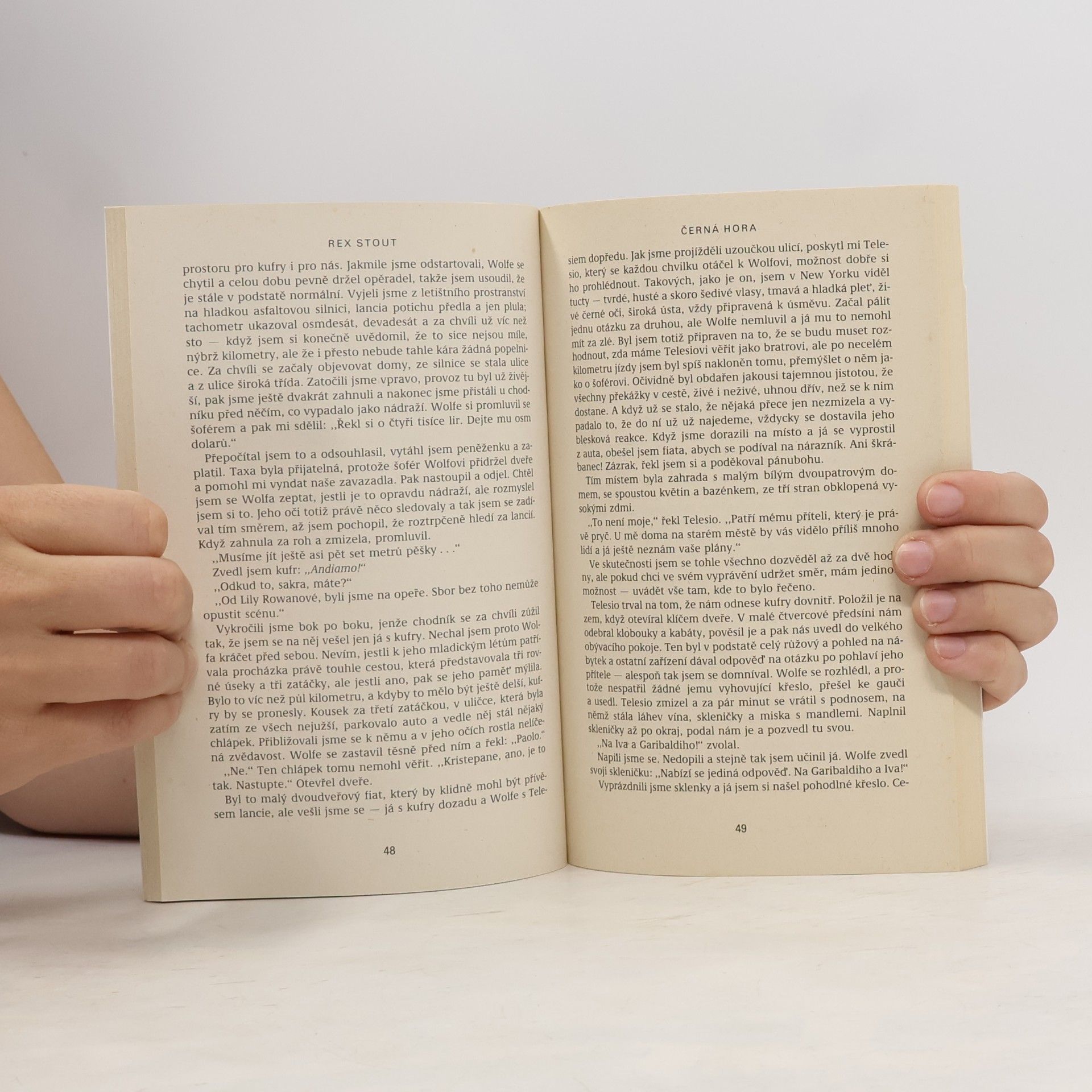 Rex Stout Černá Hora