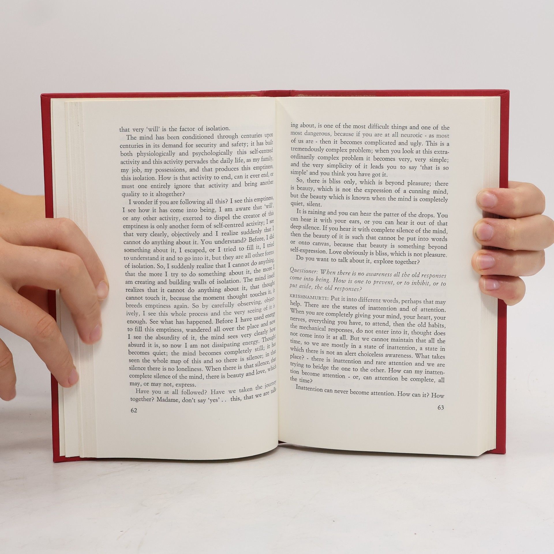 J. Krishnamurti Talks and Dialogues