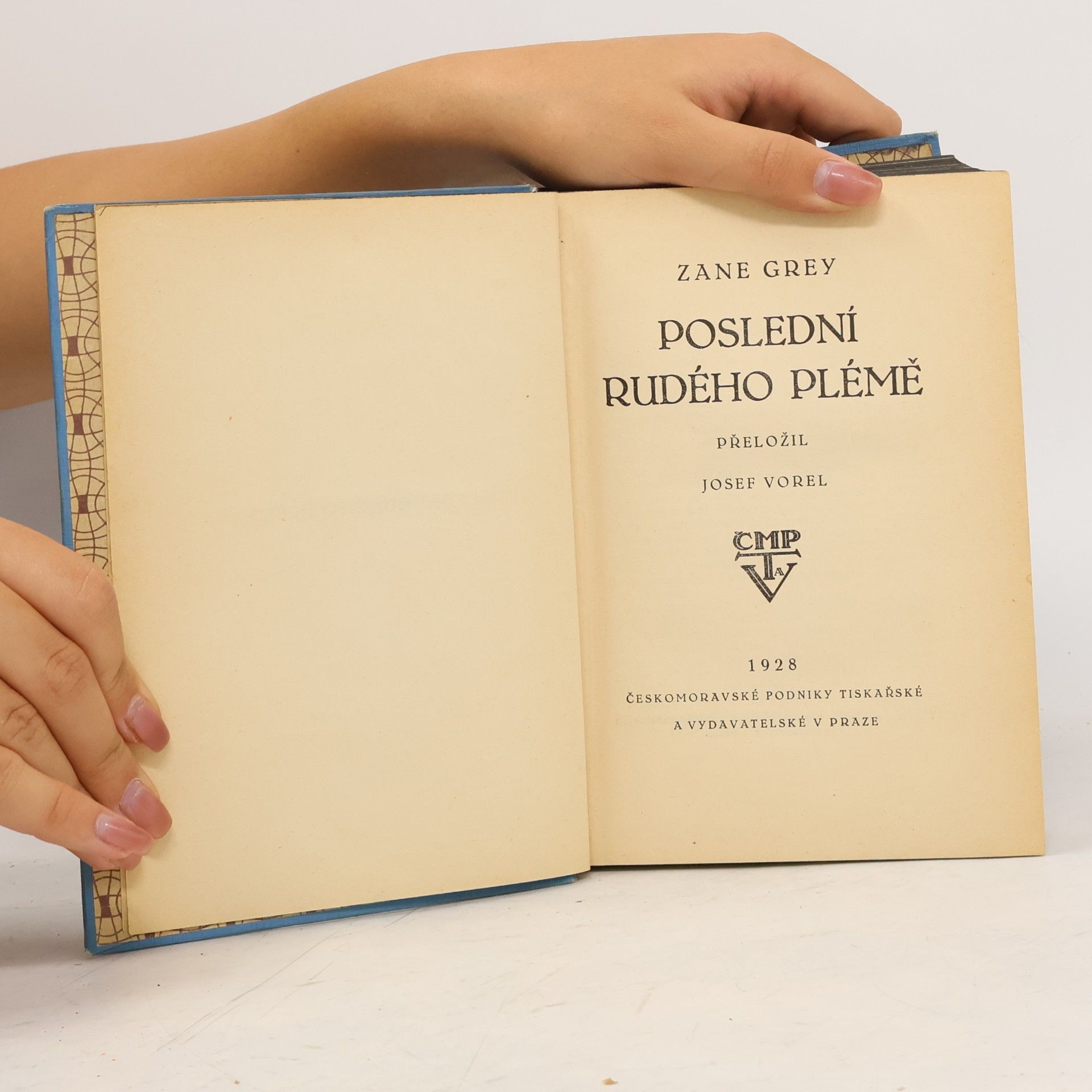 Zane Grey Poslední rudého plémě