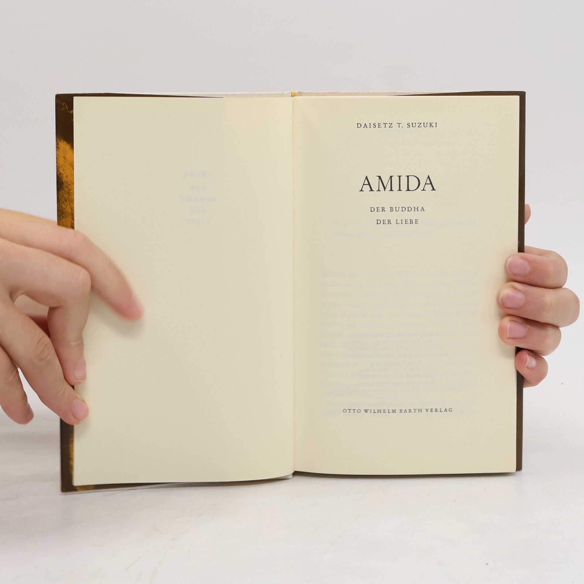 Daisetz Teitaro Suzuki Amida der Buddha der Liebe