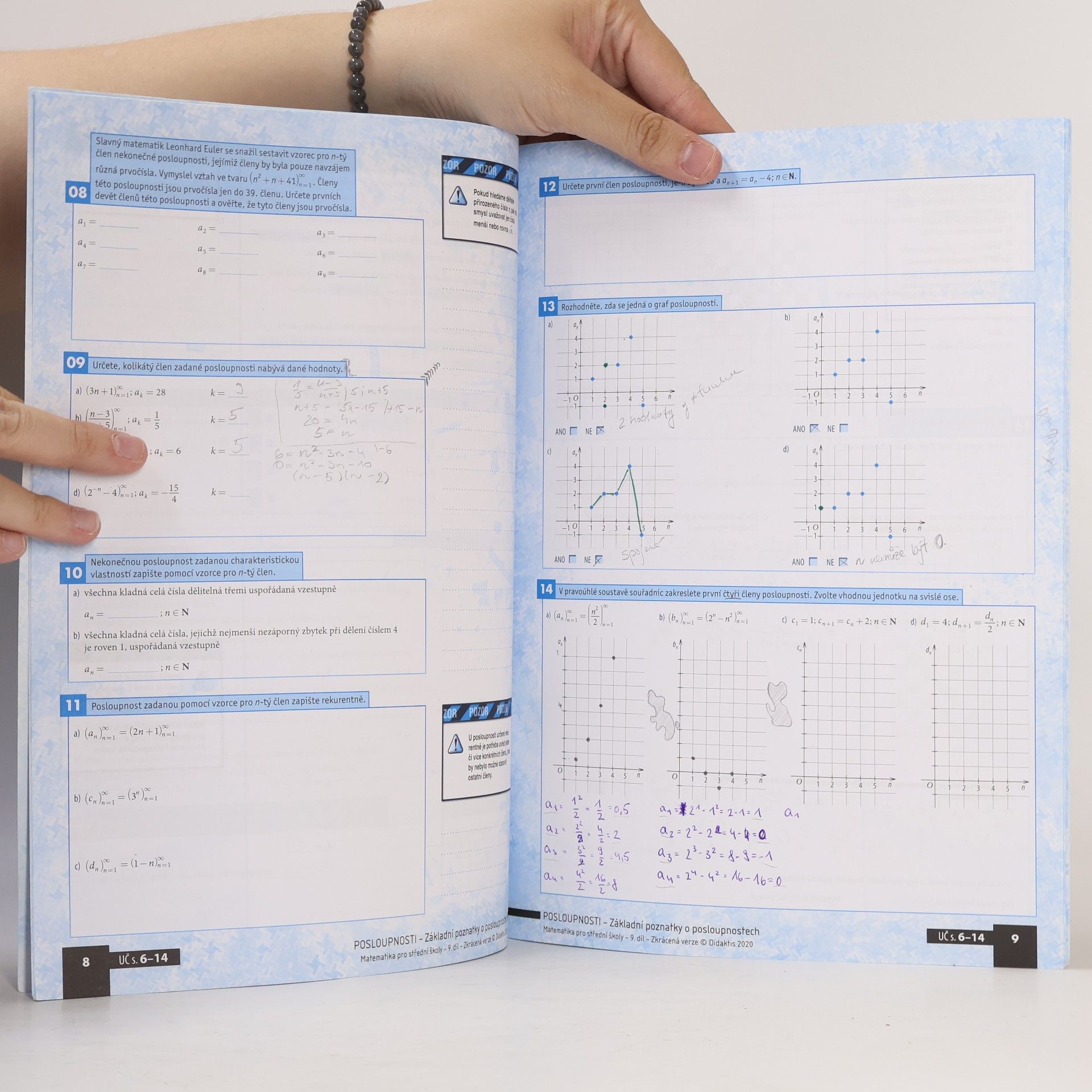 Autorenkollektiv Matematika pro střední školy 9. díl: Posloupnosti, řady, finanční matematika - zkrácená verze