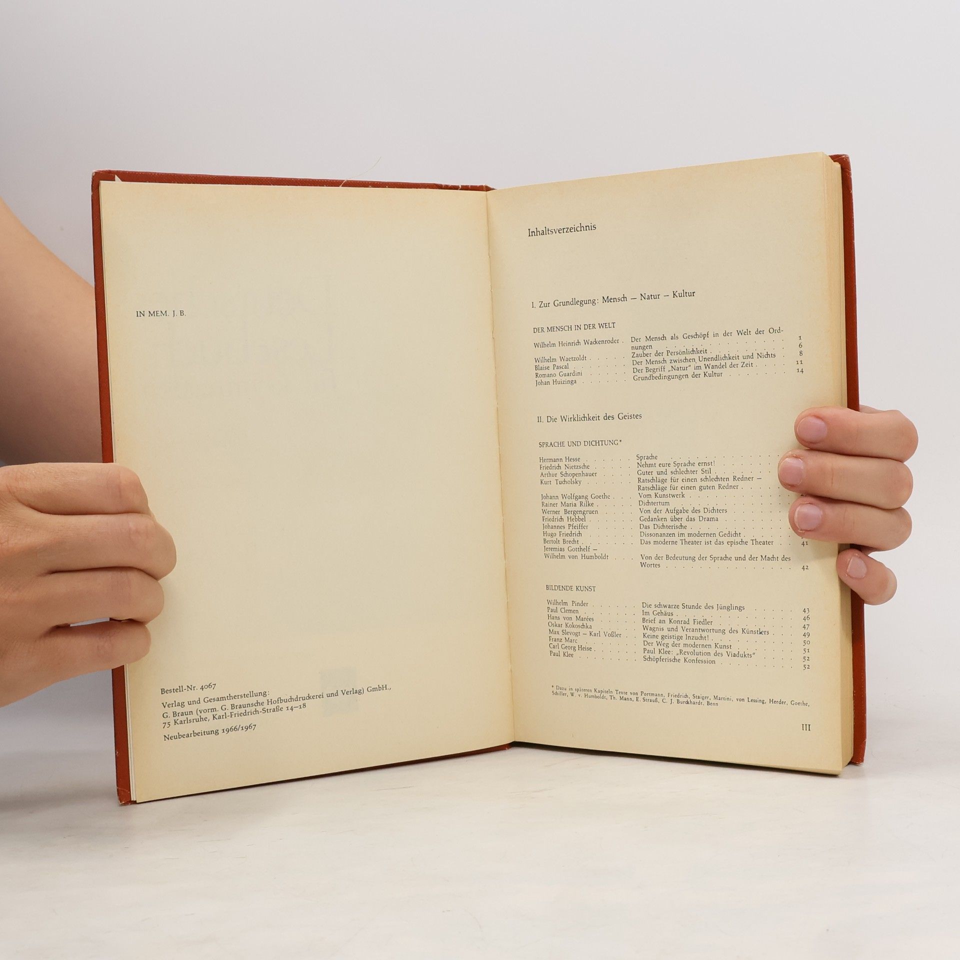 Ernst Bender Deutsches Lesebuch 7