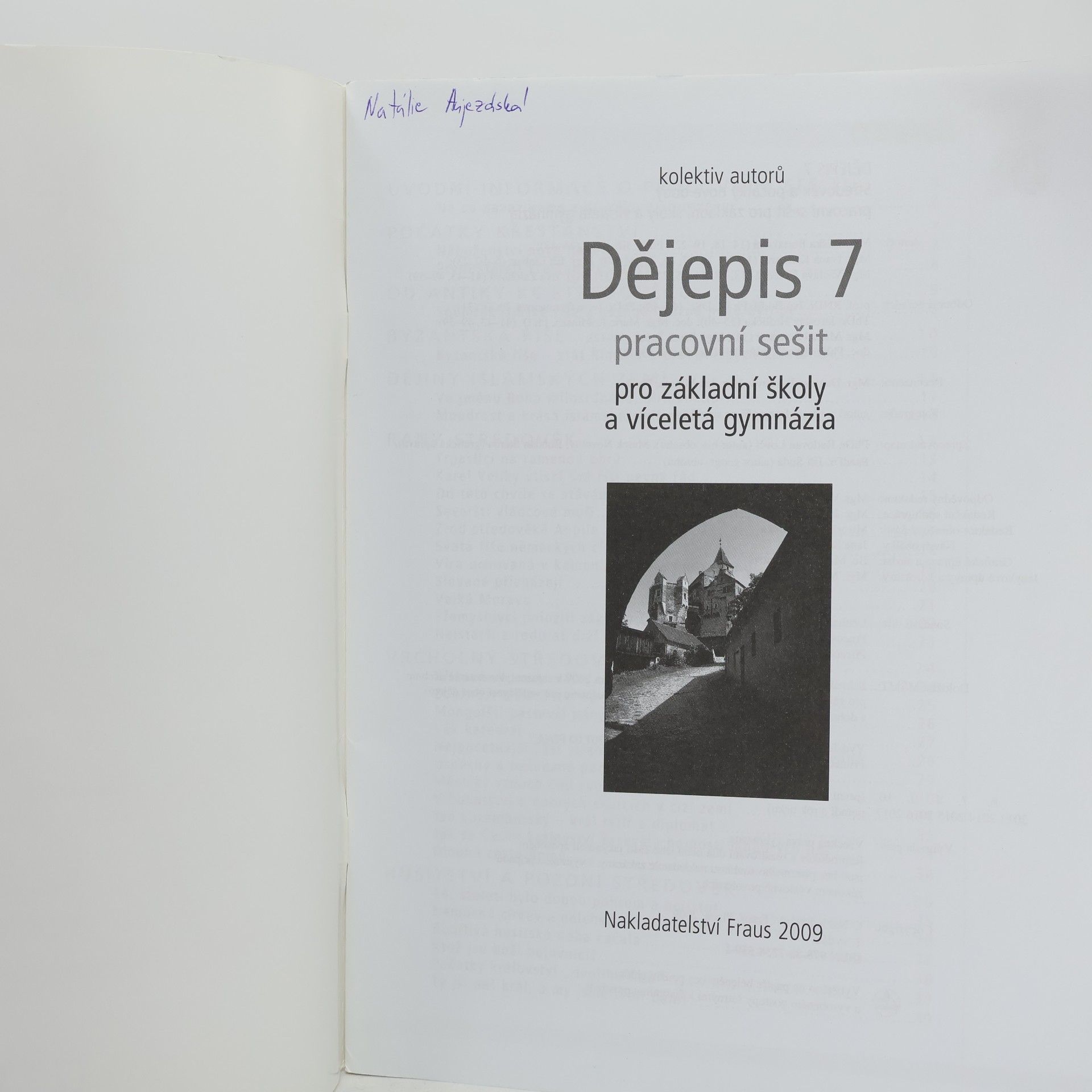 Auteurscollectief Dějepis 7 pro ZŠ a VG PS