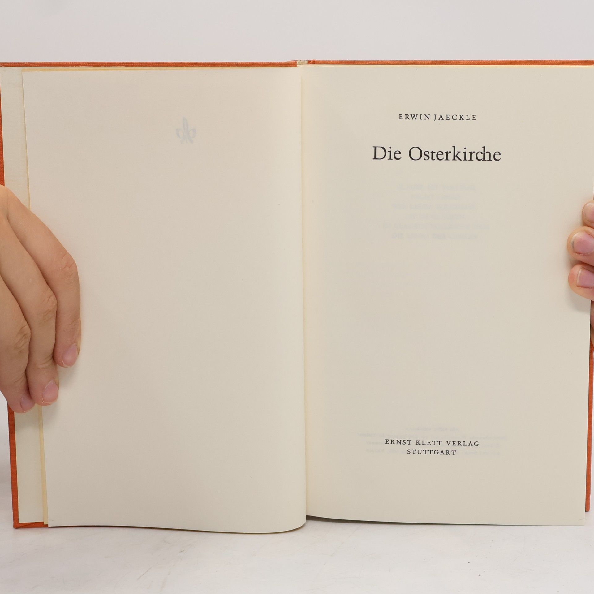 Erwin Jaeckle Die Osterkirche