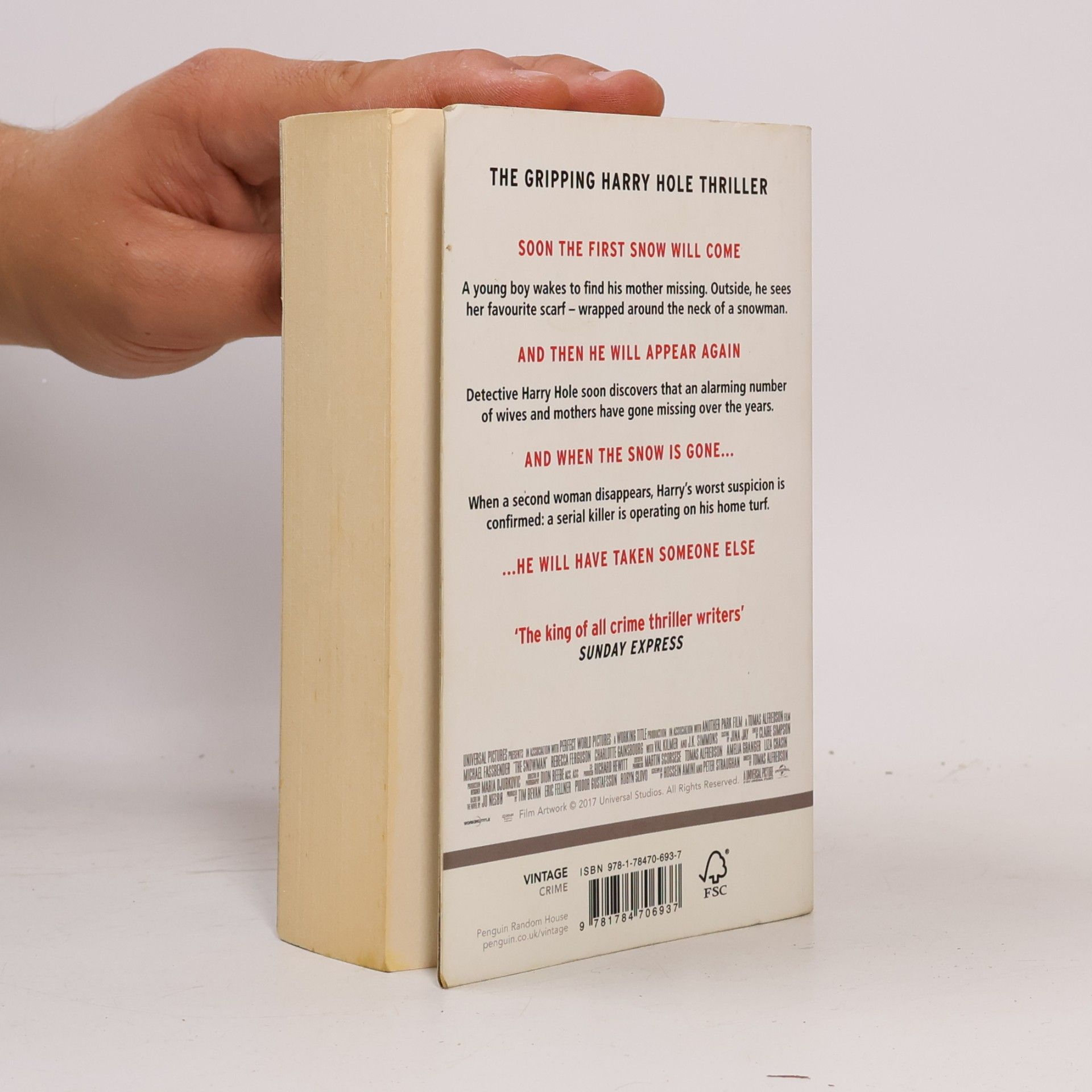 Jo Nesbø The Snowman