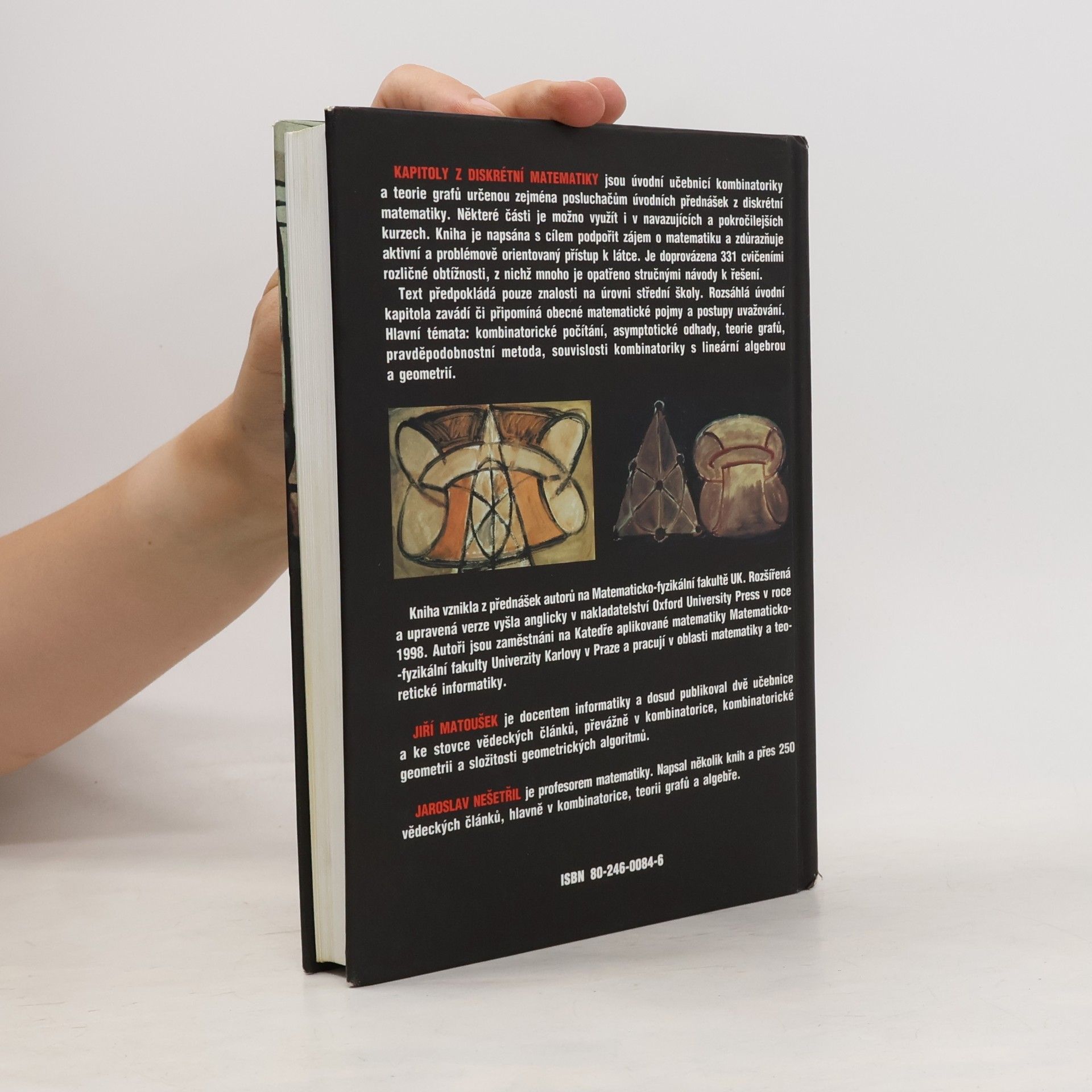 Jiří Matoušek Kapitoly z diskrétní matematiky