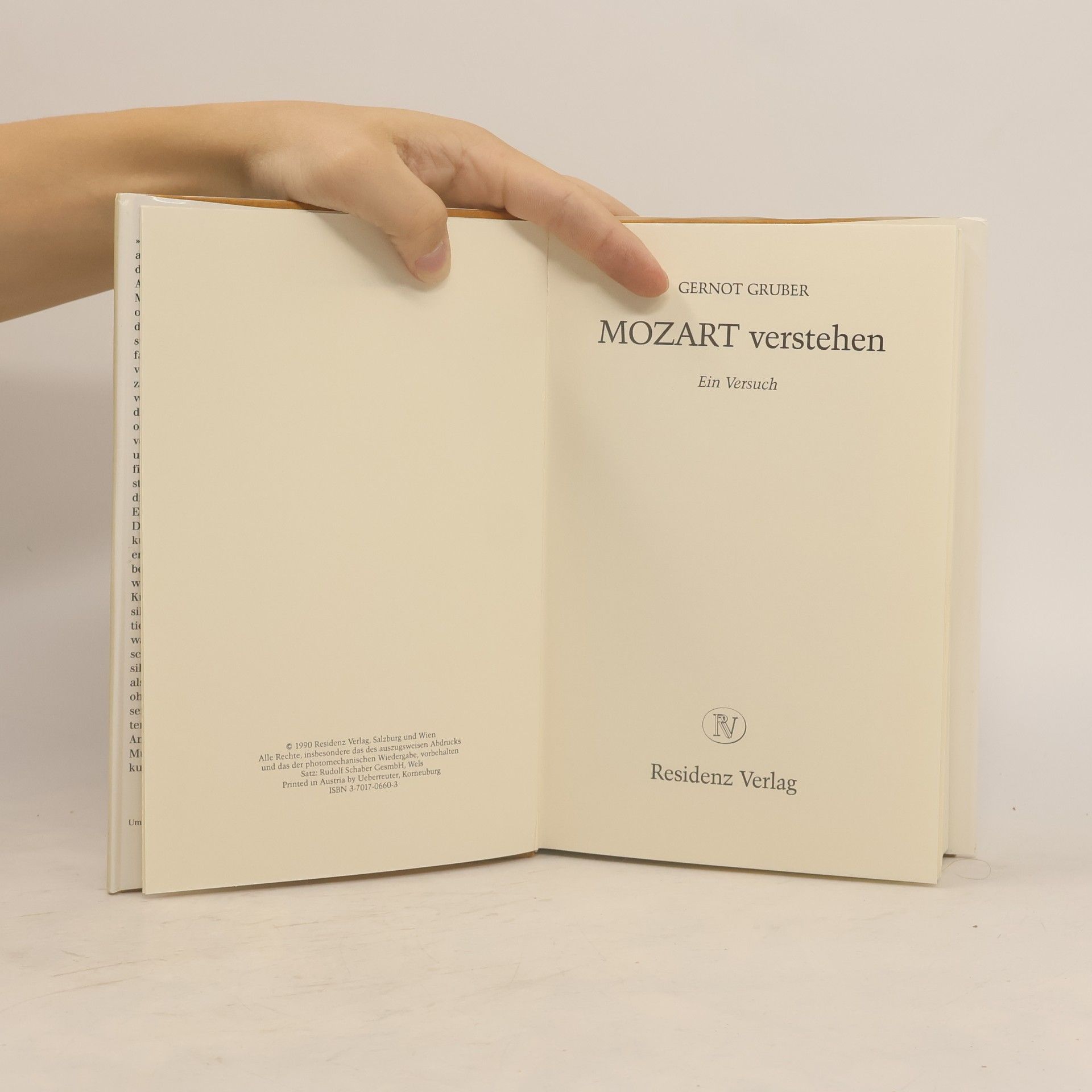 Gernot Gruber Mozart verstehen