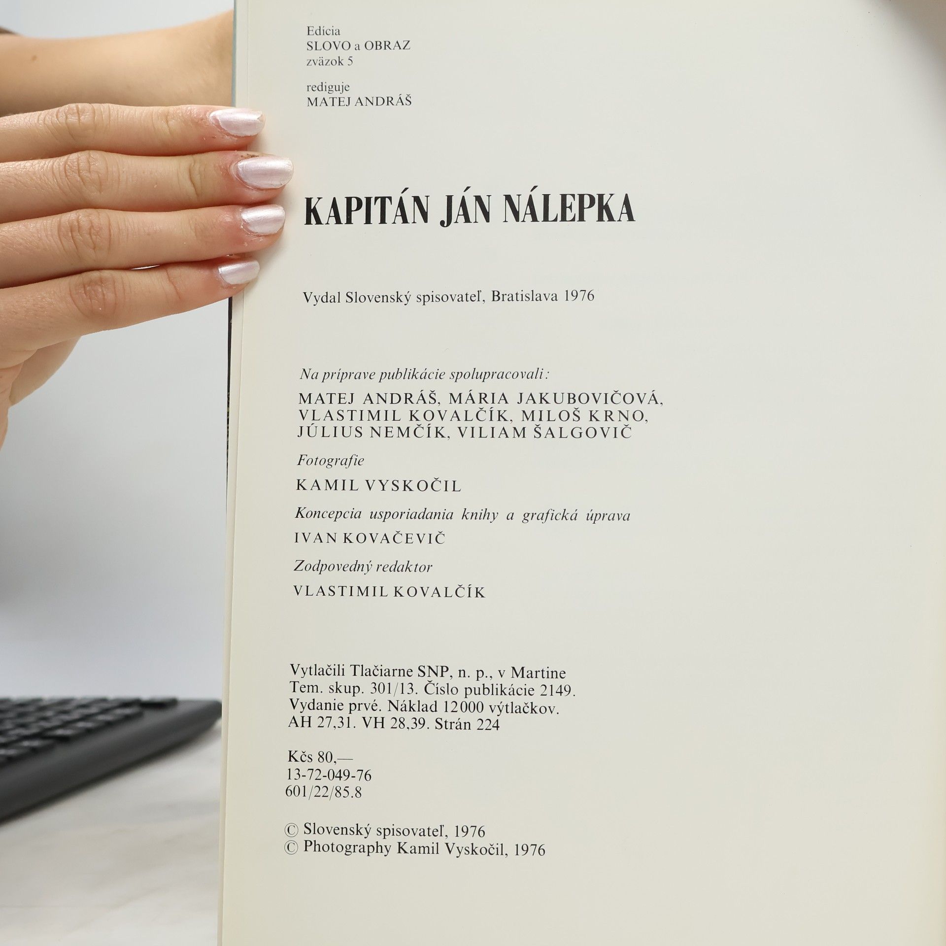 Matej Andráš Kapitán Ján Nálepka
