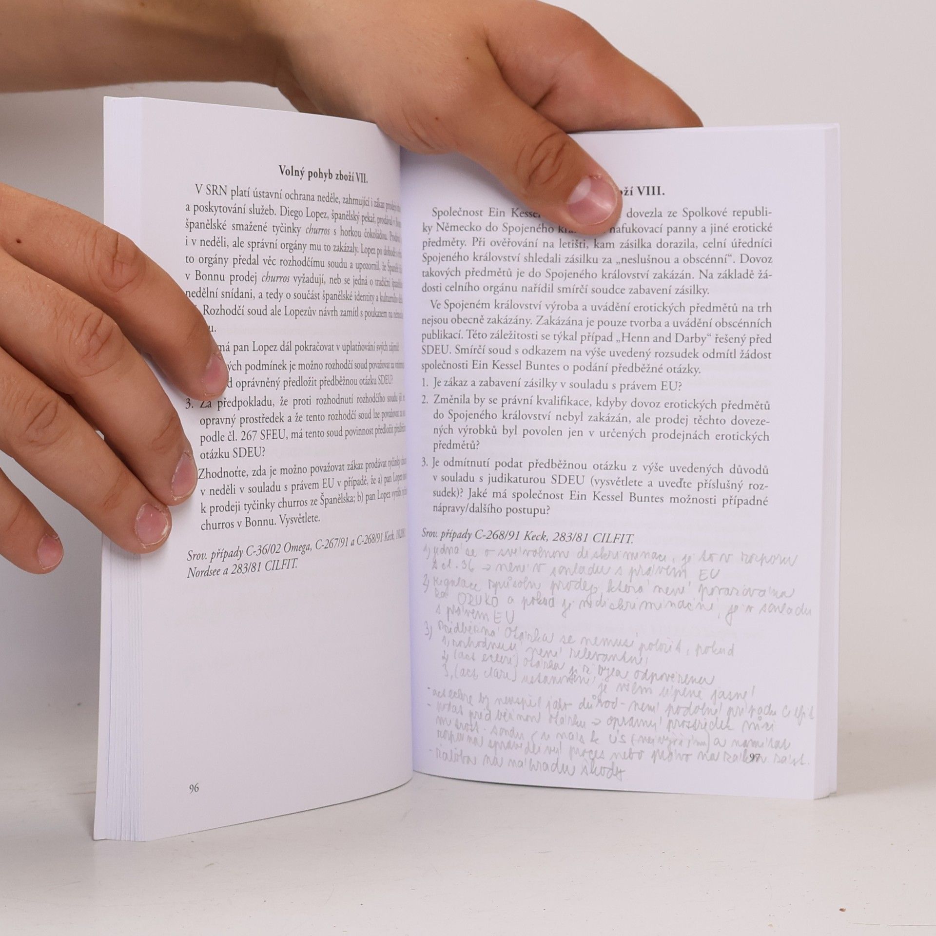 Collectif d'auteurs Příklady z evropského práva