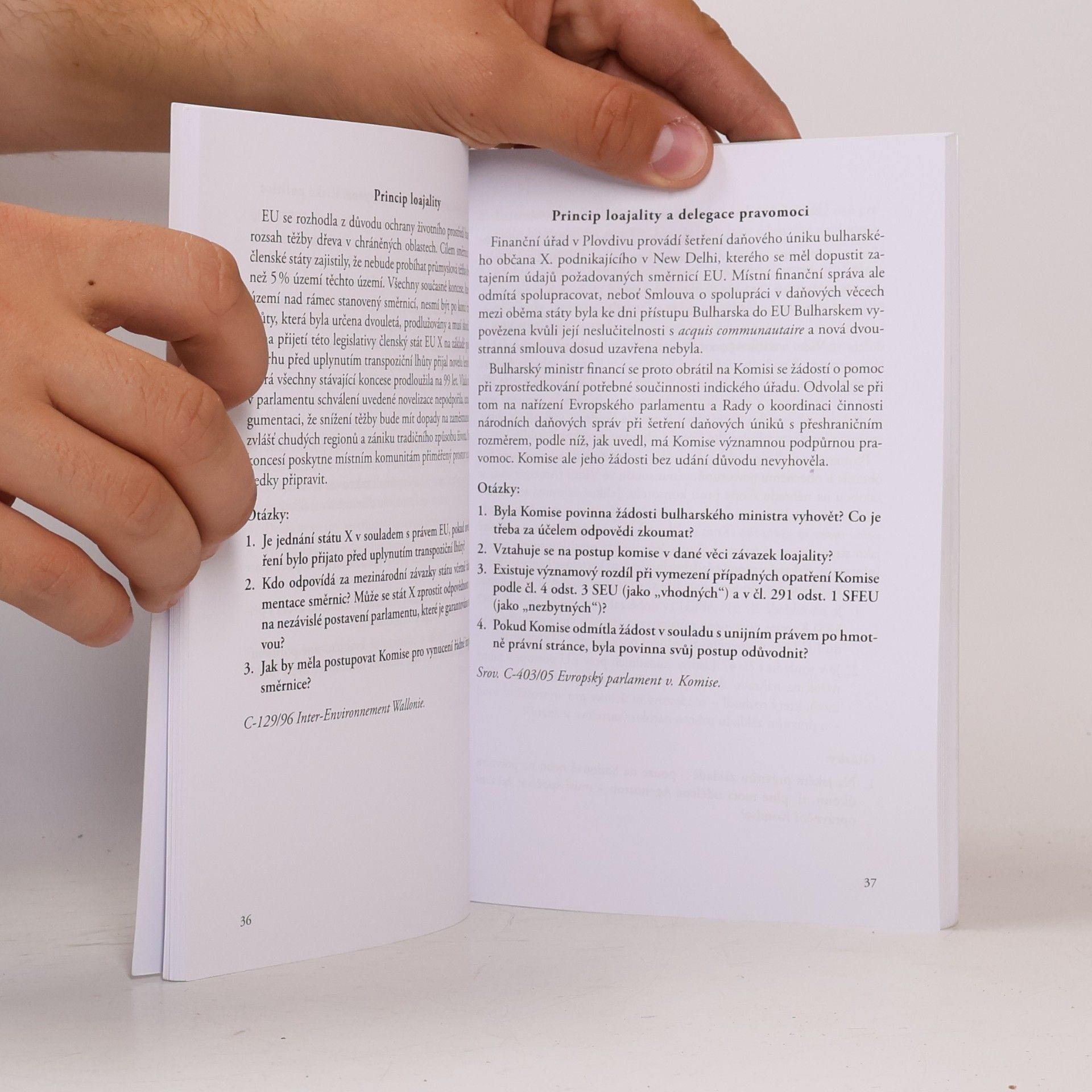Collectif d'auteurs Příklady z evropského práva