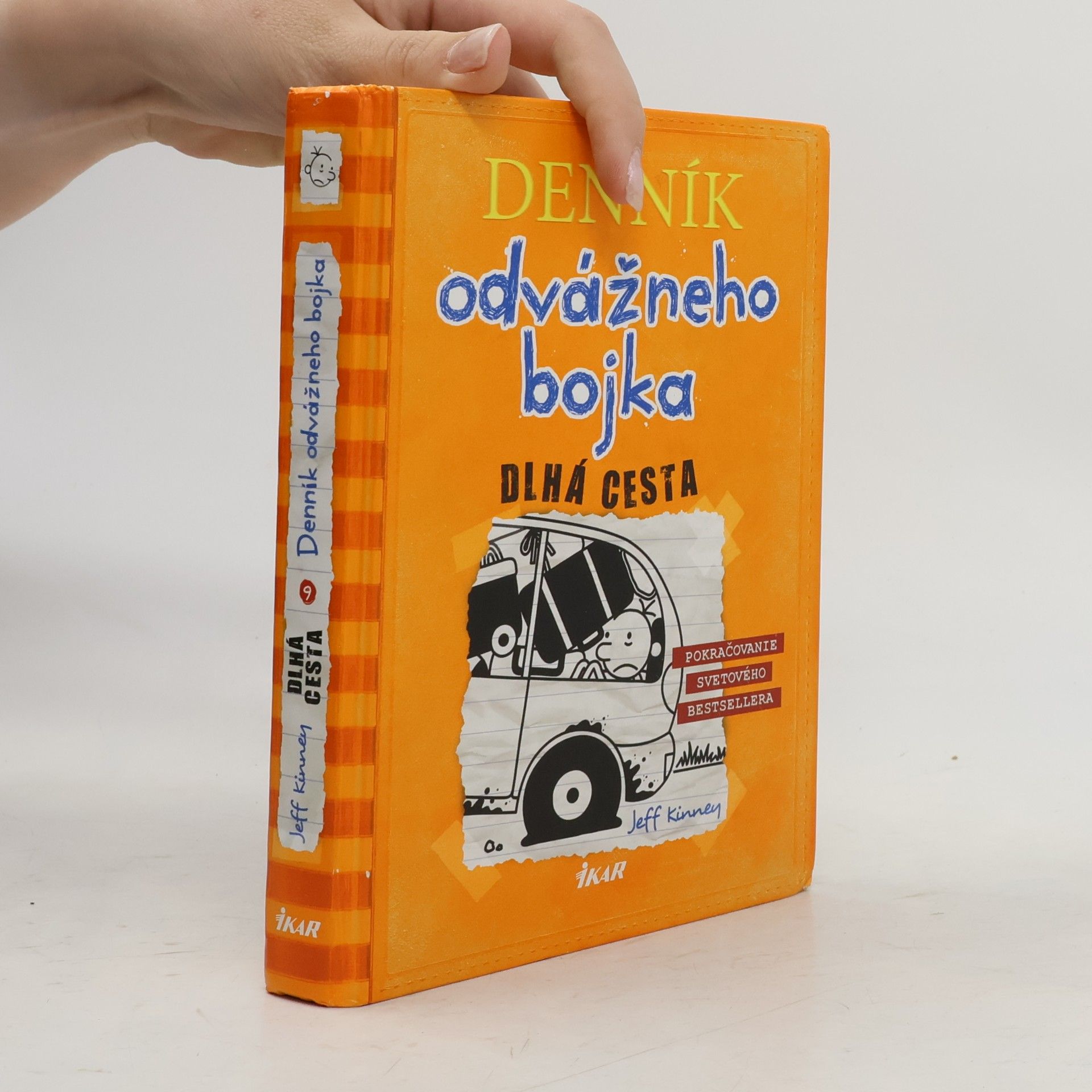 Jeff Kinney Denník odvážneho bojka 9. Dlhá cesta