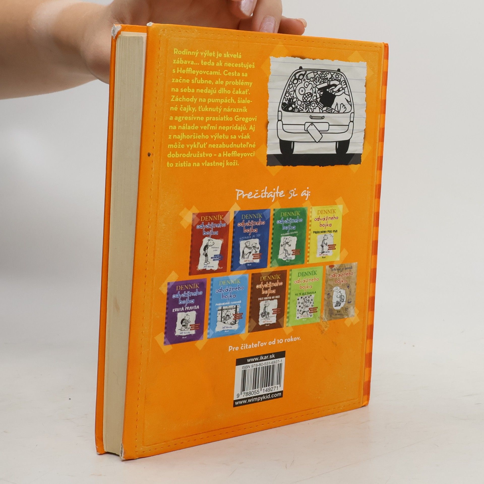 Jeff Kinney Denník odvážneho bojka 9. Dlhá cesta