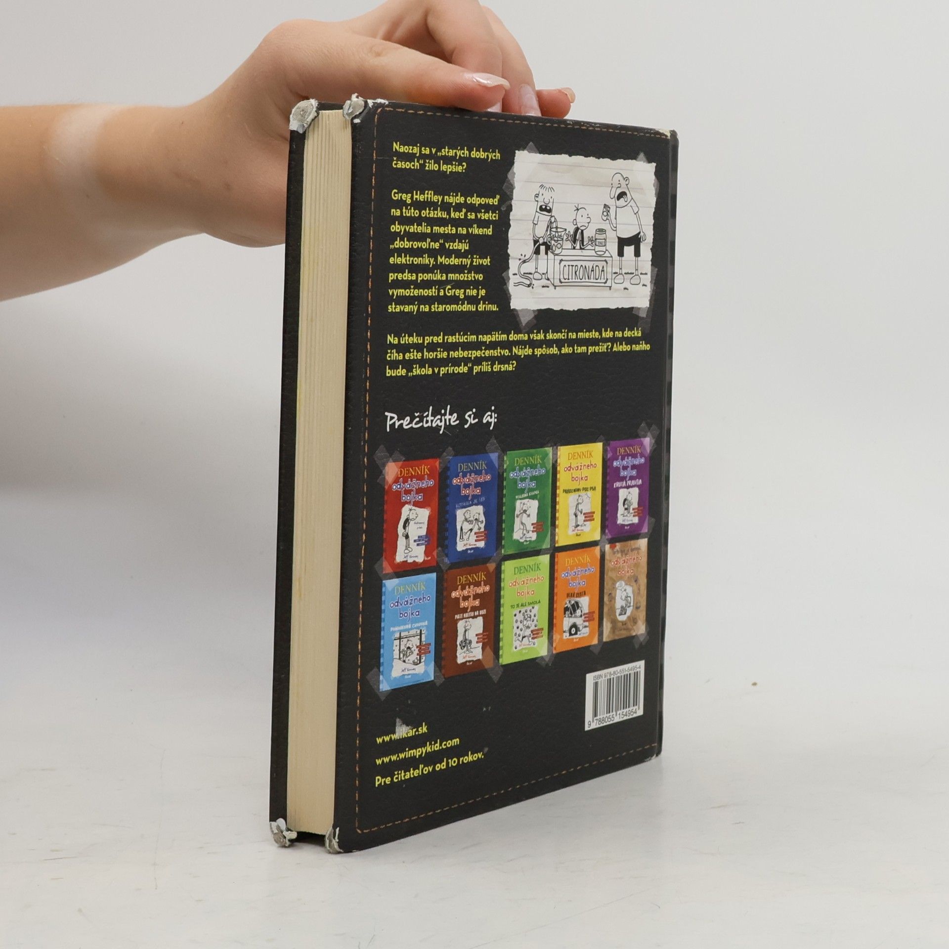 Jeff Kinney Denník odvážneho bojka 10. Drsná škola