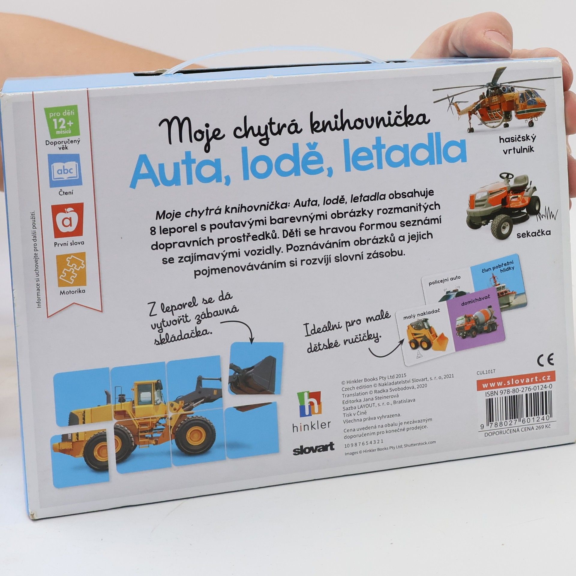 Autorenkollektiv Moje chytrá knihovnička: Auta, lodě, letadla