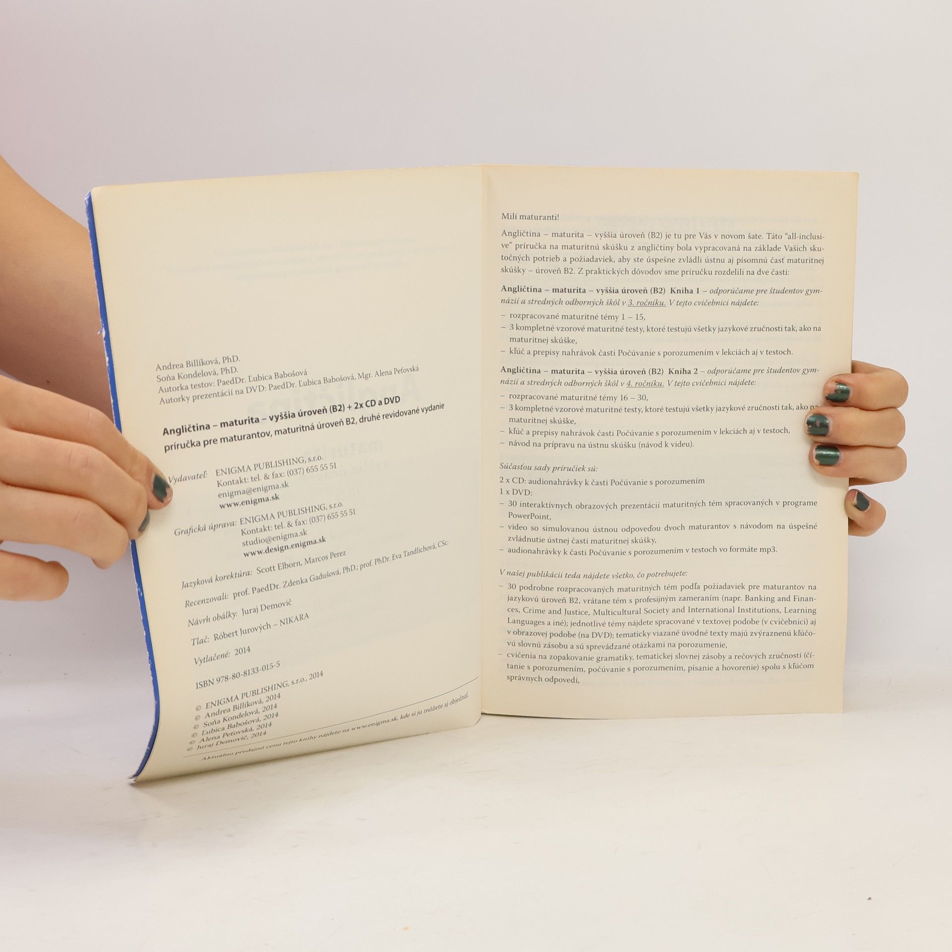kolektiv Yes! Maturita angličtina vyššia úroveň 2