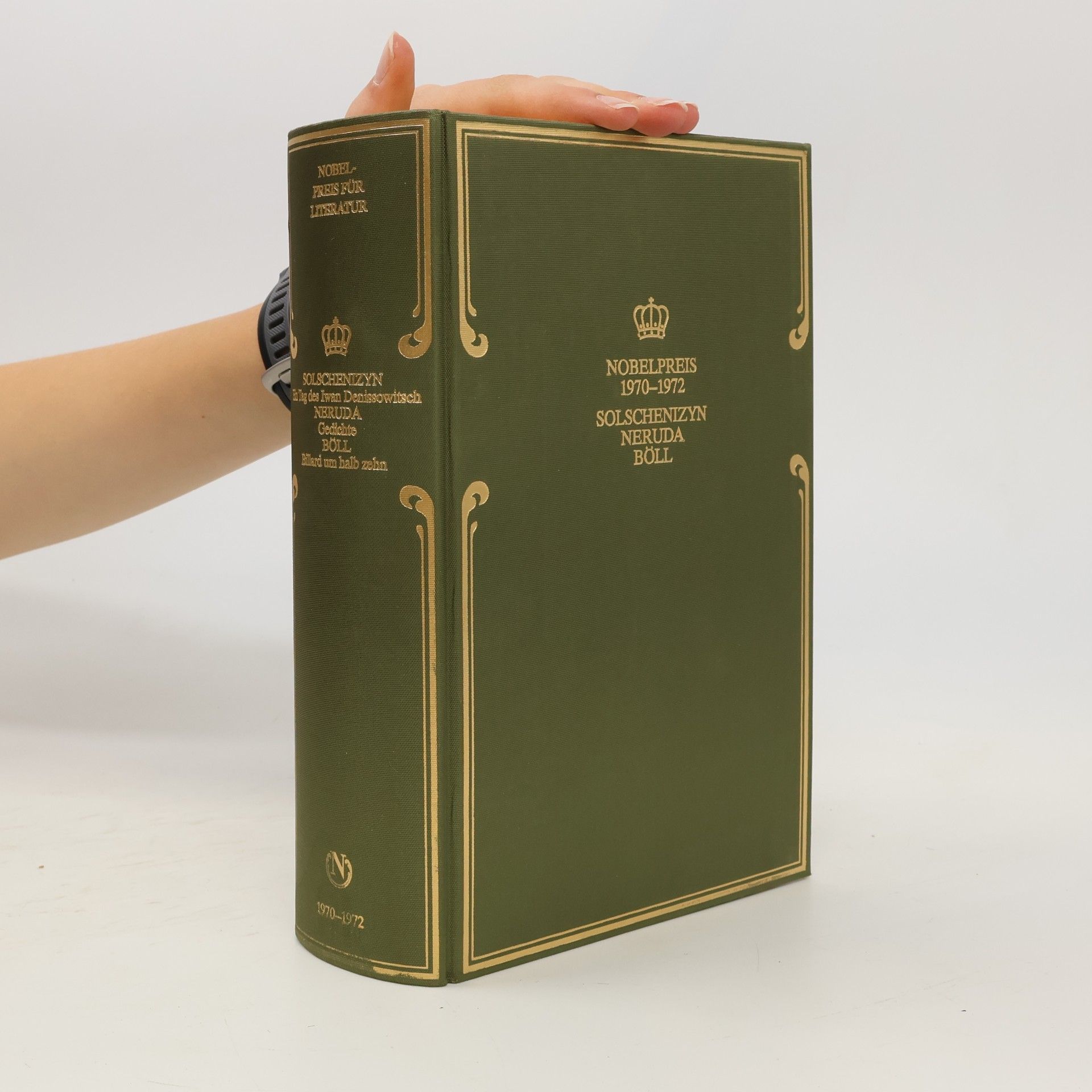 Autorenkollektiv Nobel Preis 1970-1972. Solschenizyn. Neruda. Böll