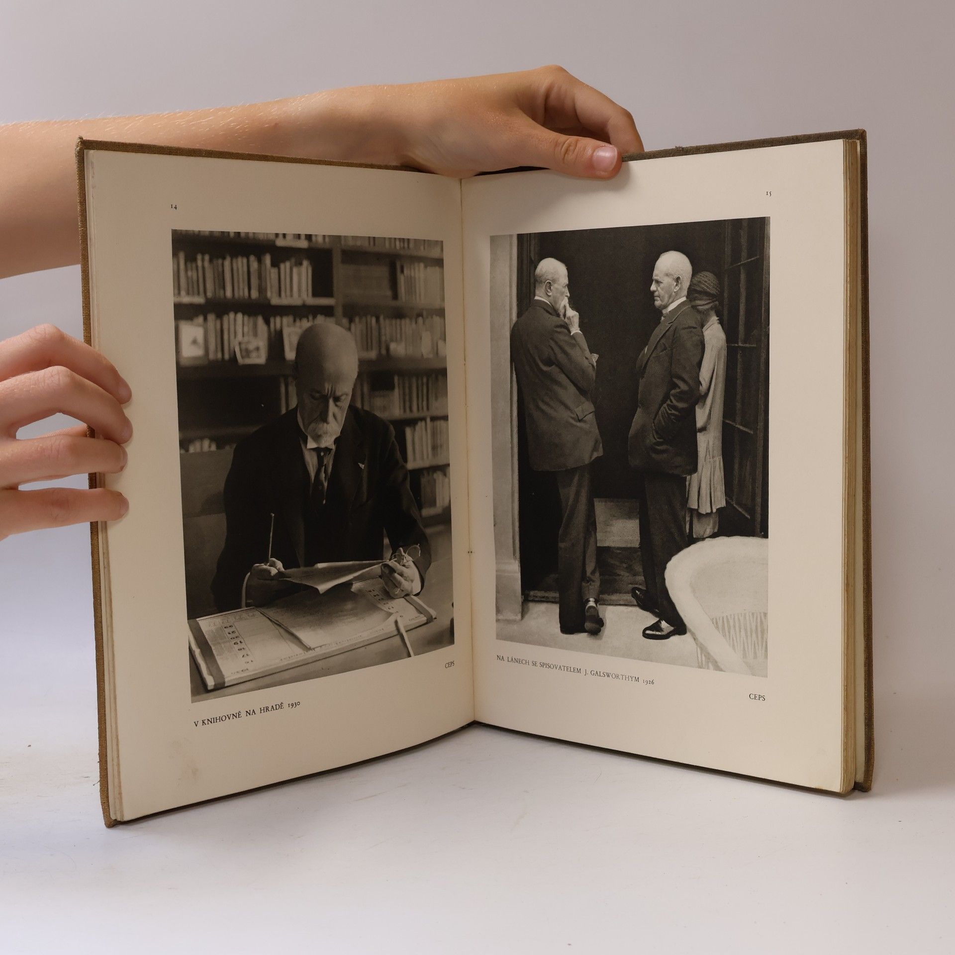 Karel Čapek Masaryk ve fotografii. Momentky z posledních let