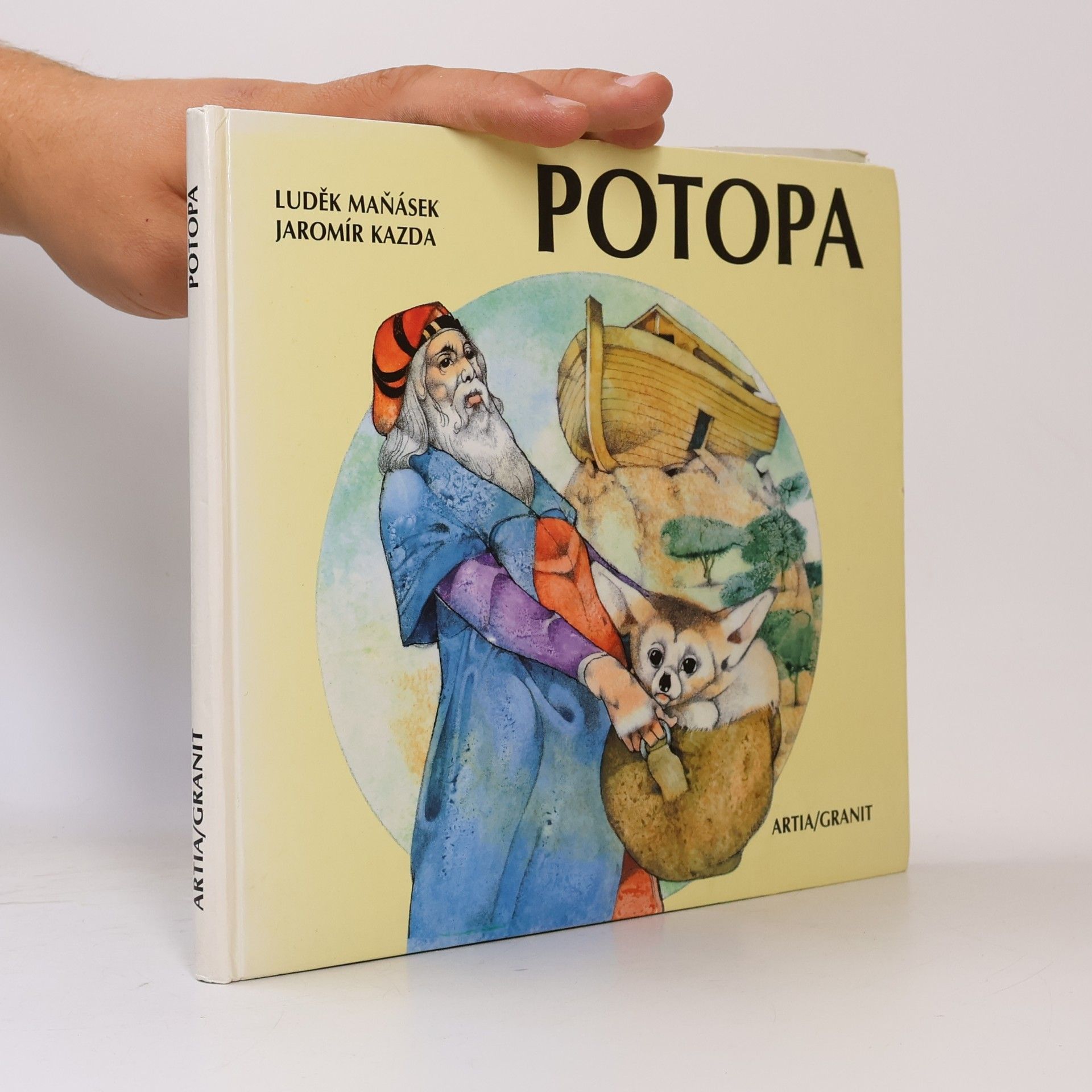 Jaromír Kazda Potopa (pop-up leporelo)