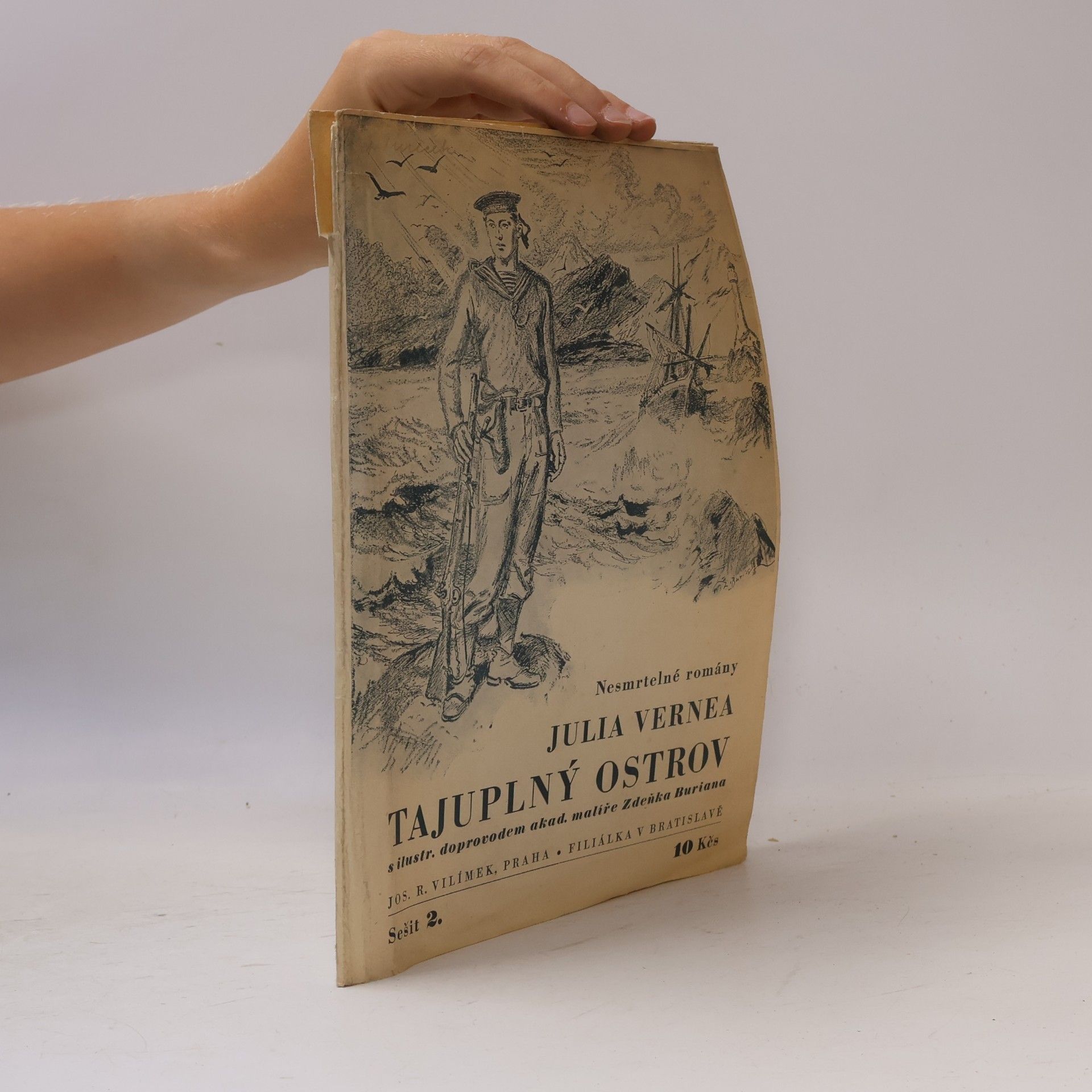 Jules Verne Tajuplný ostrov 2