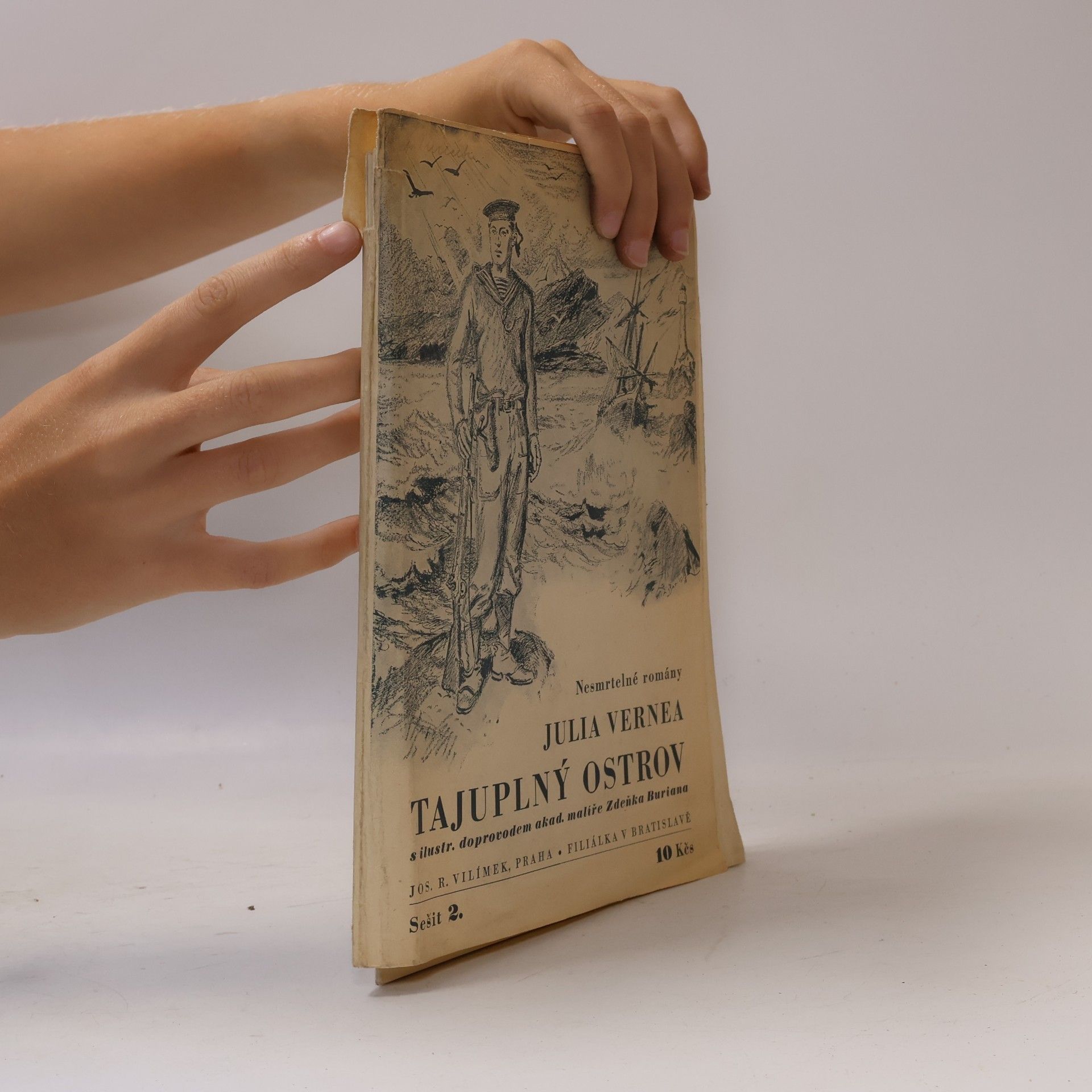 Jules Verne Tajuplný ostrov 2
