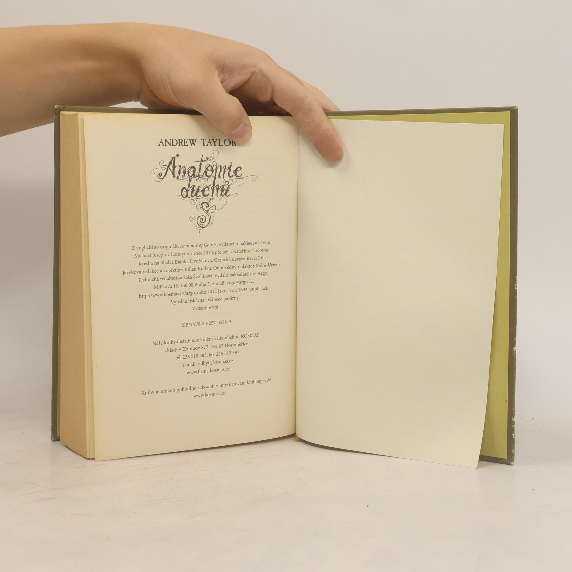John Robert Taylor Anatomie duchů