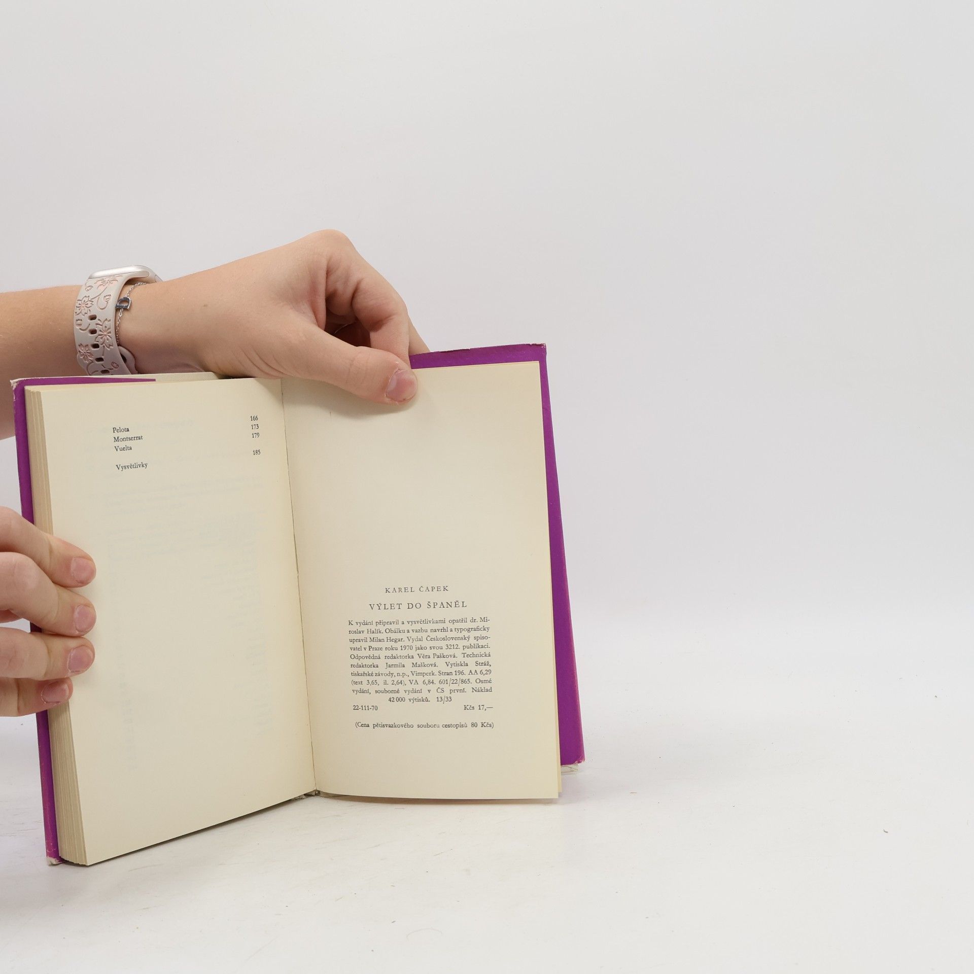 Karel Čapek Výlet do Španěl