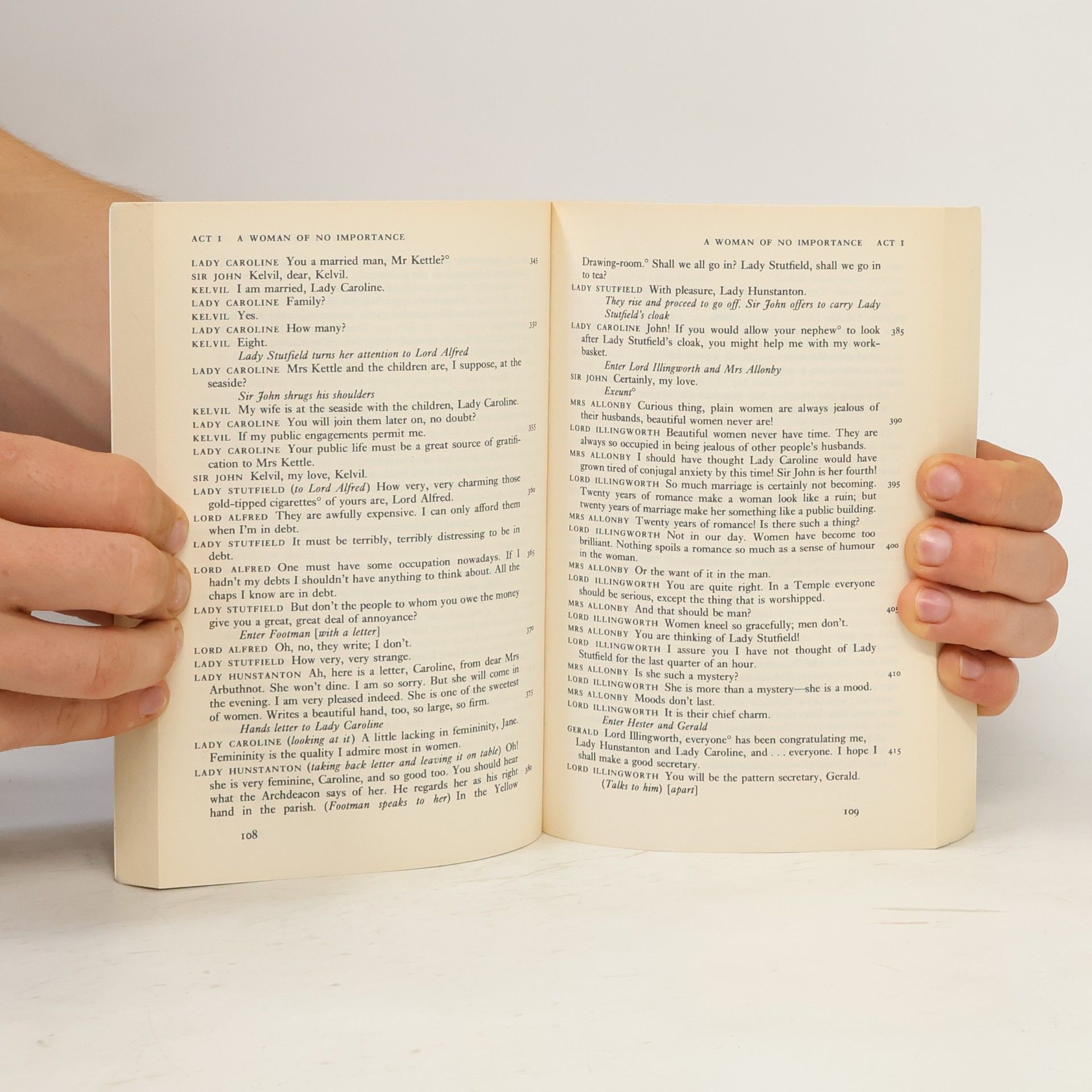Oscar Wilde The Importance of Being Earnest and Other Plays