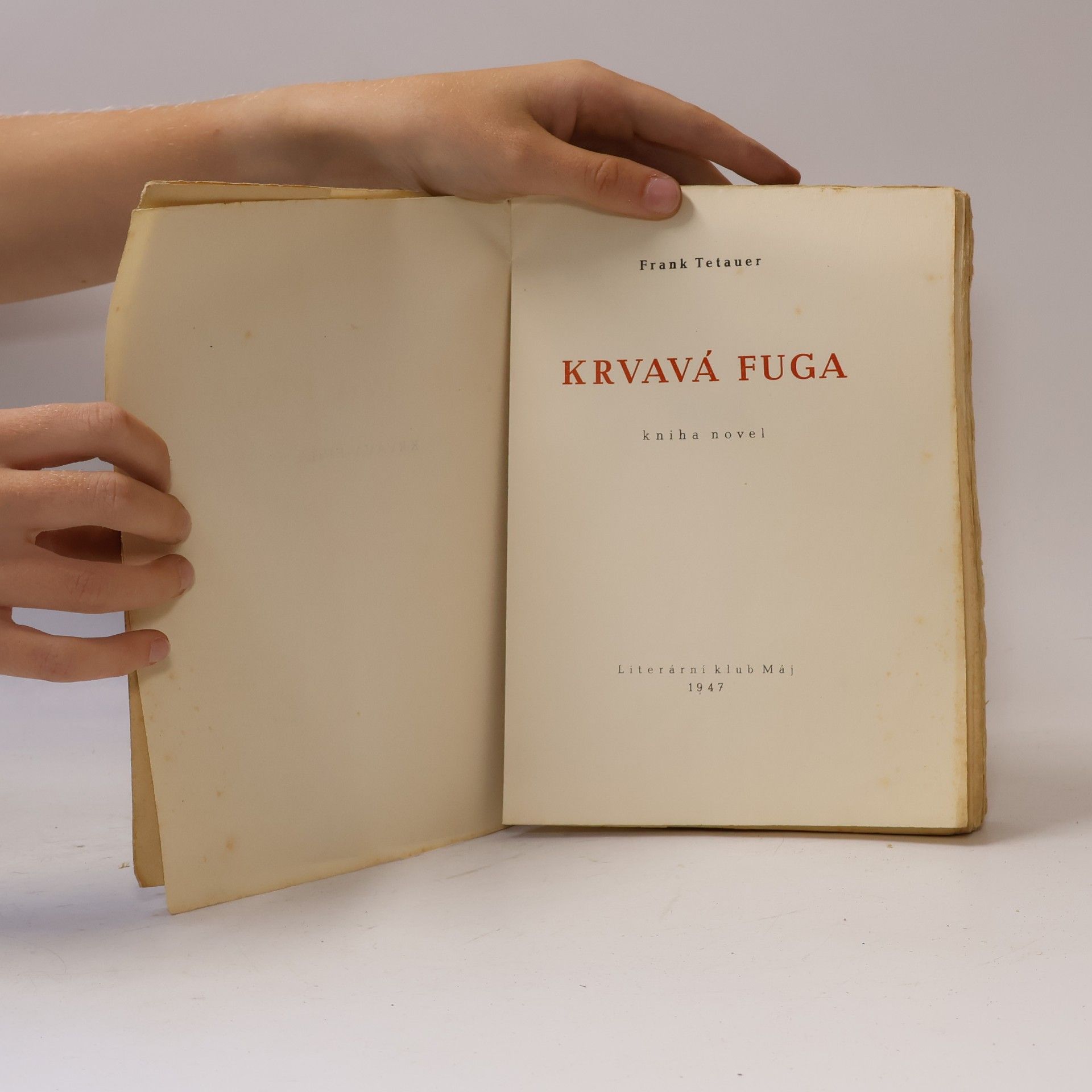 Frank Tetauer Krvavá fuga