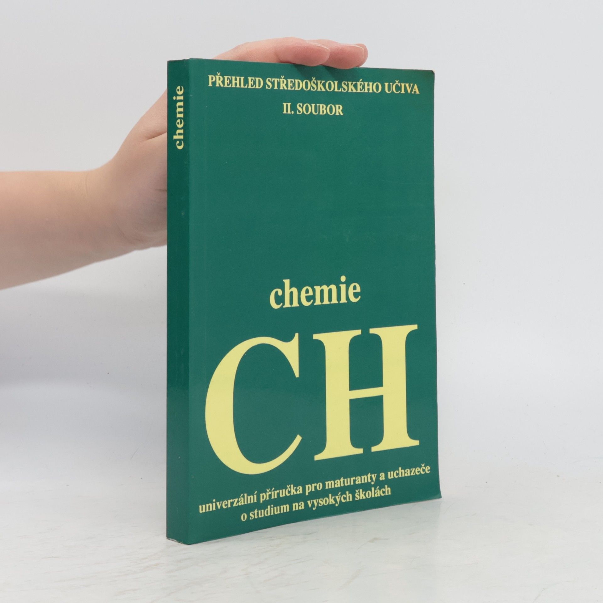 Ludvík Kosina Přehled středoškolského studia Chemie