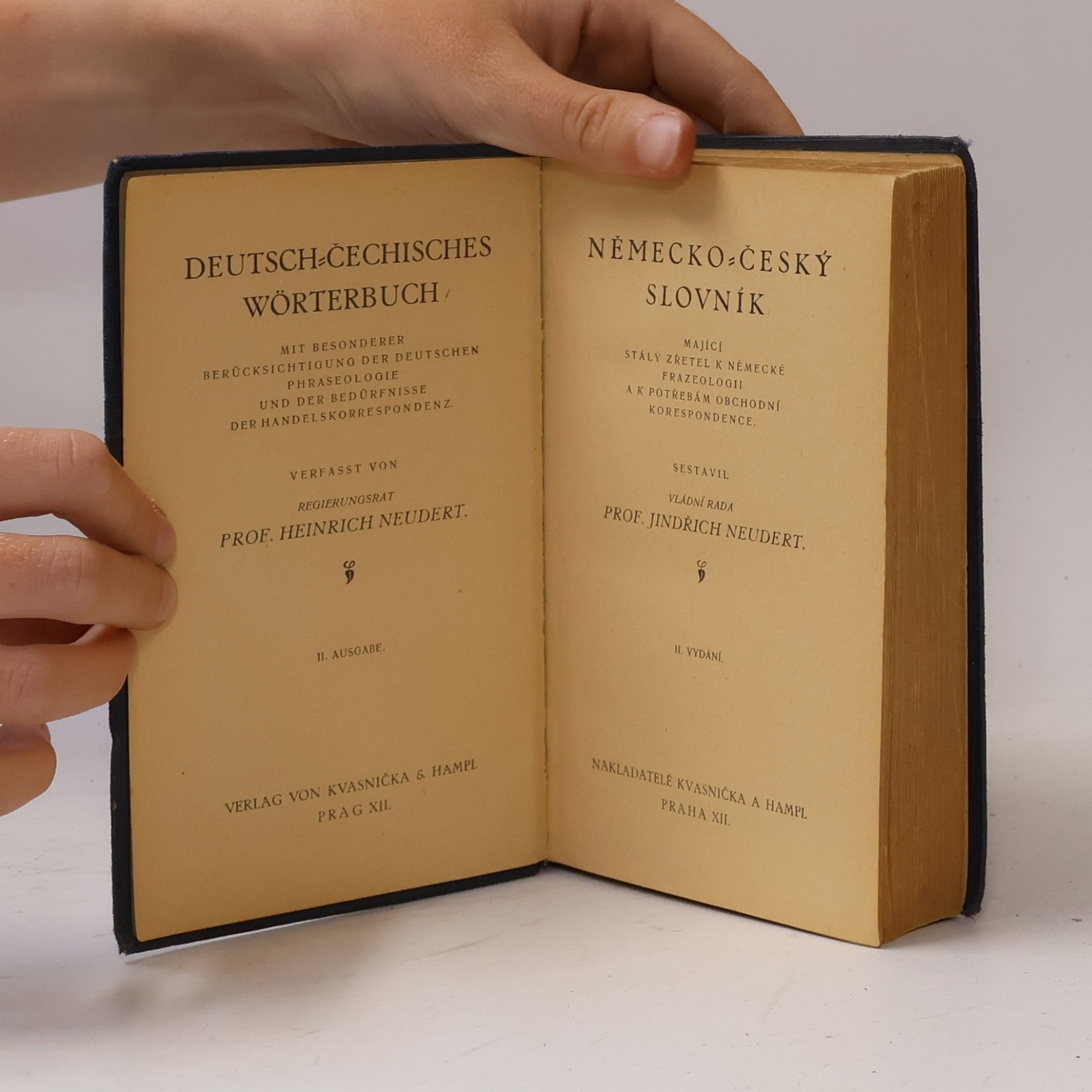 Jindřich Neudert Německo-český slovník