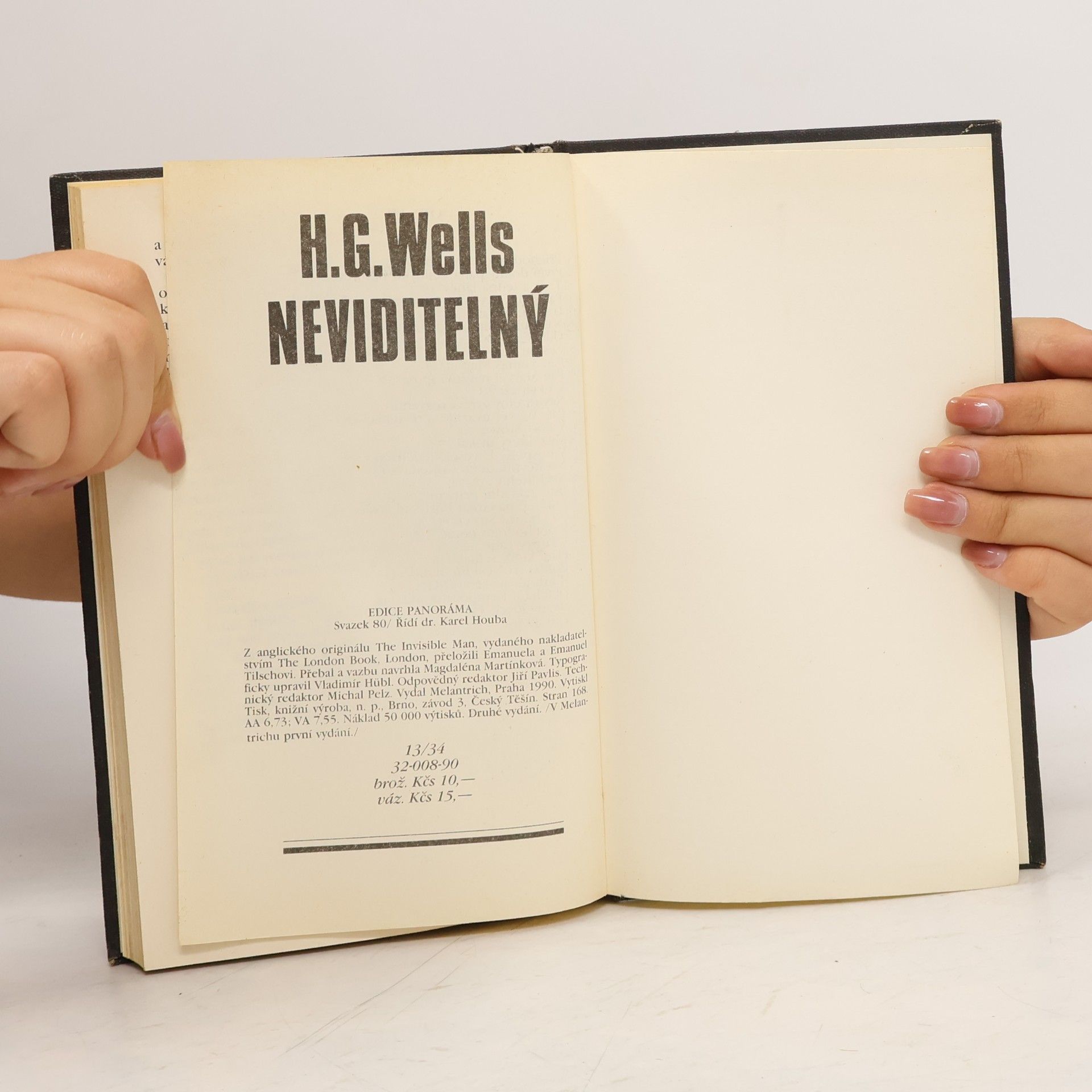 Herbert George Wells Neviditelný