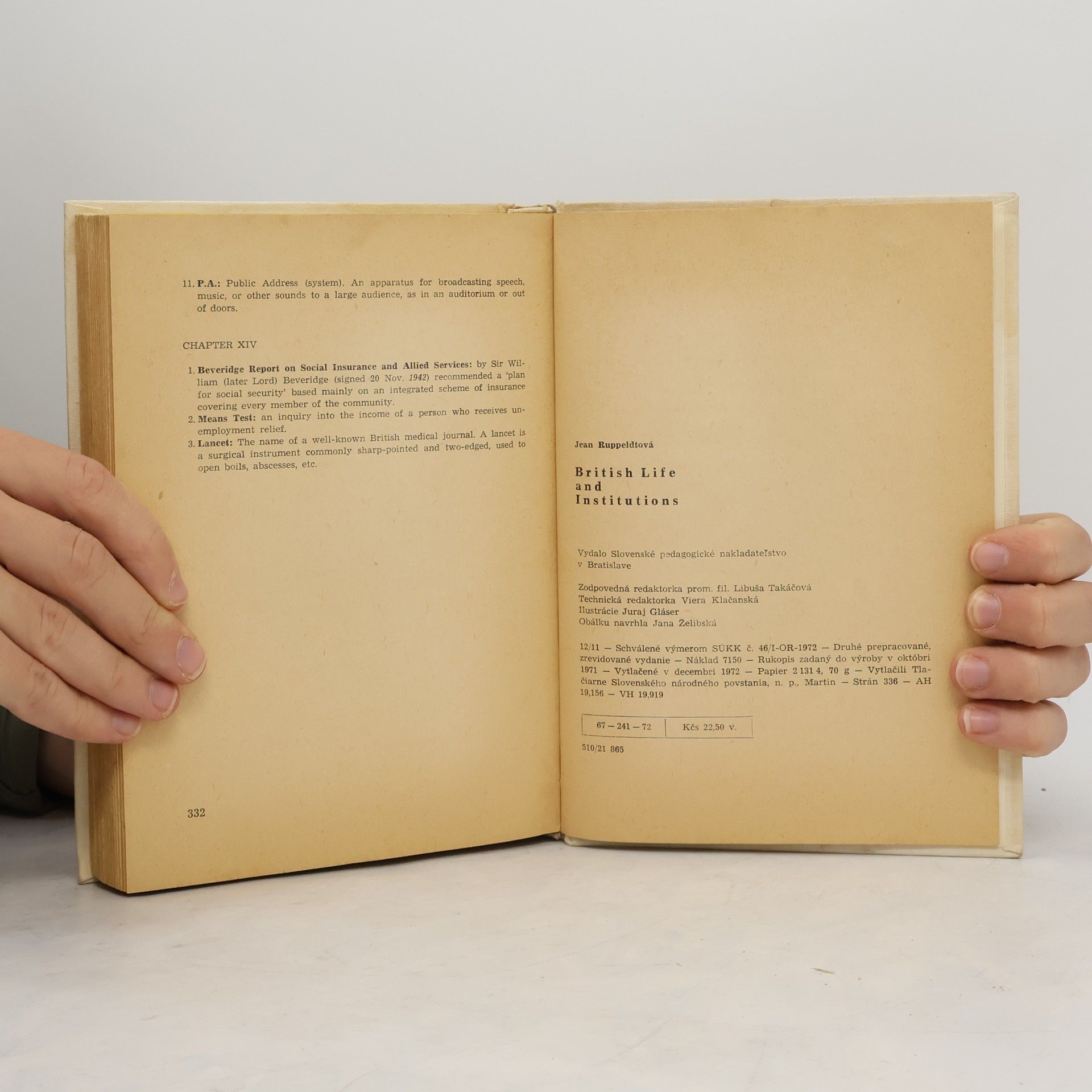 Jean Ruppeldt British life and institutions